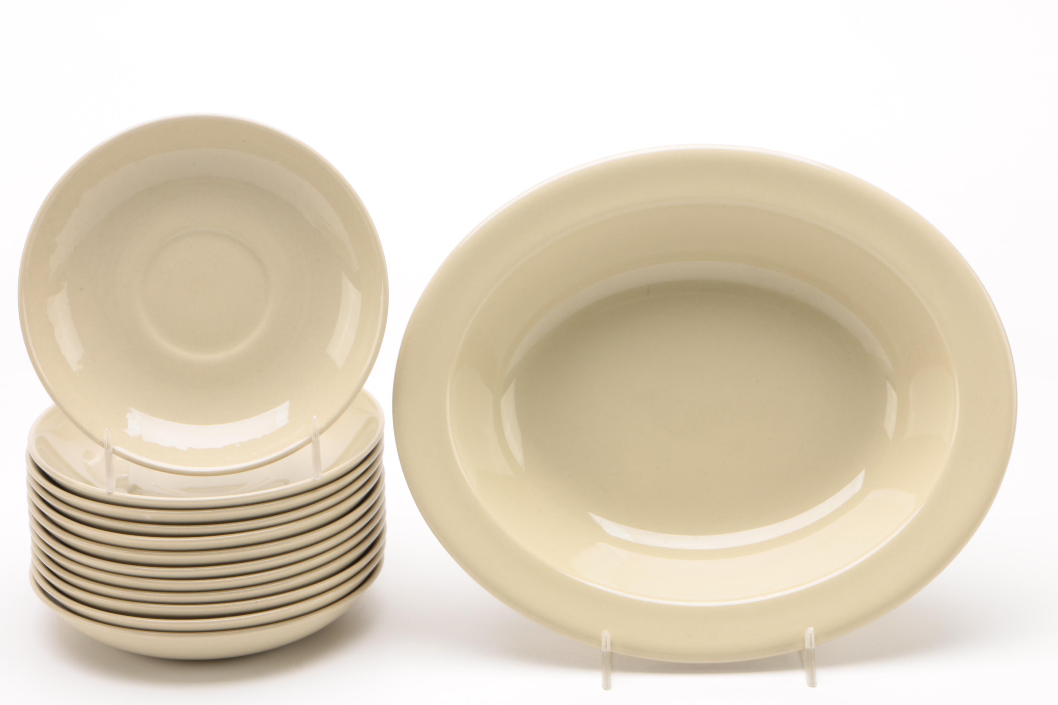 Wedgwood "Drabware" China Dinnerware, 1999 - 2000