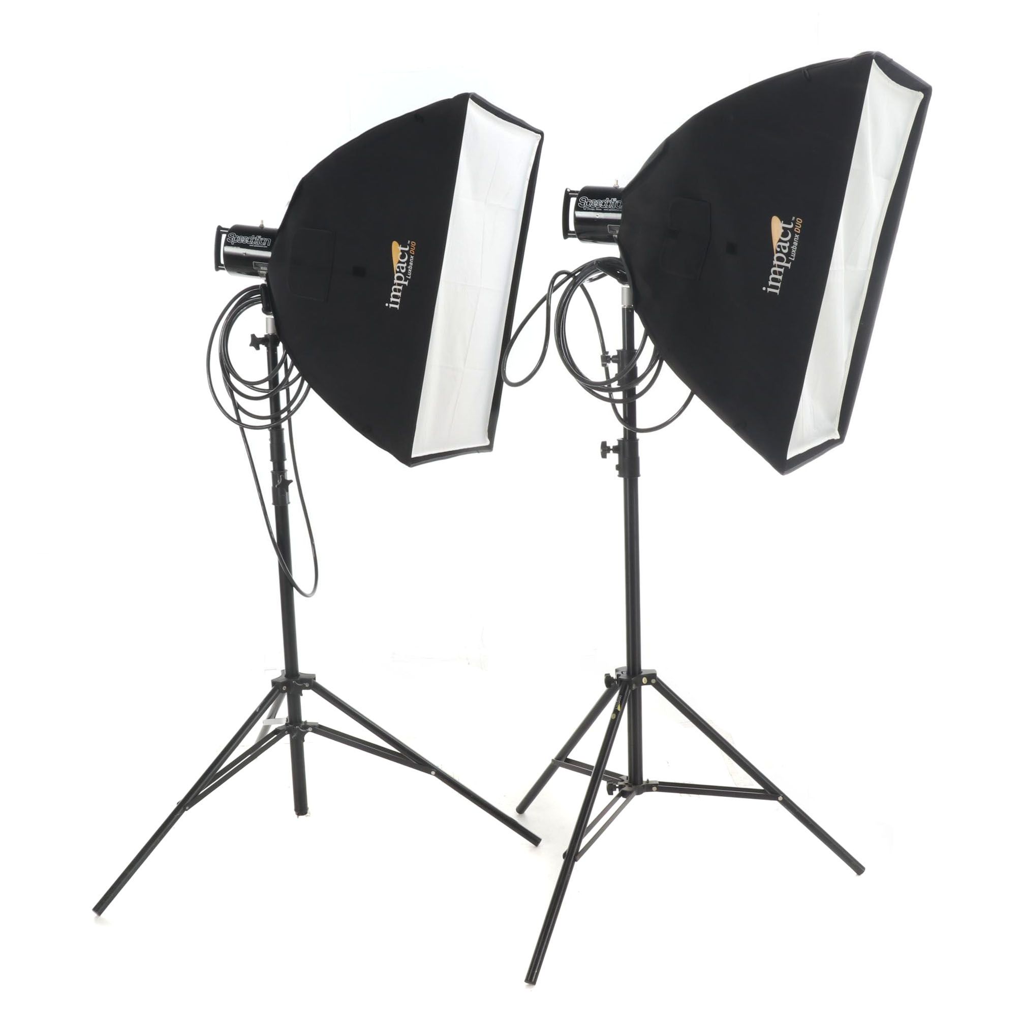 Speedotron Studio Strobes with Impact Luxbanx Duo Softboxes