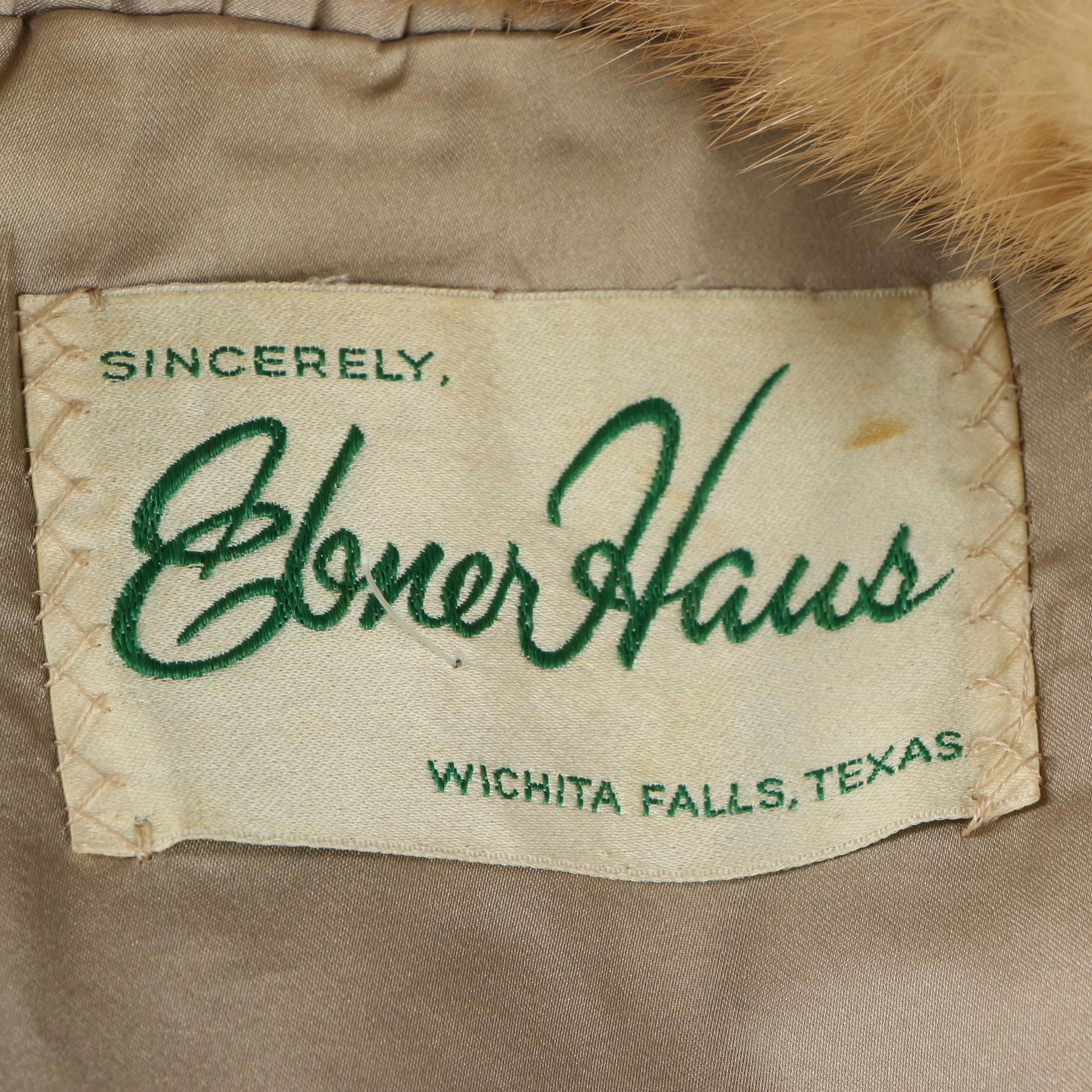 Mink and Sheared Rabbit Fur Parka Style Coat from Ebner Haus