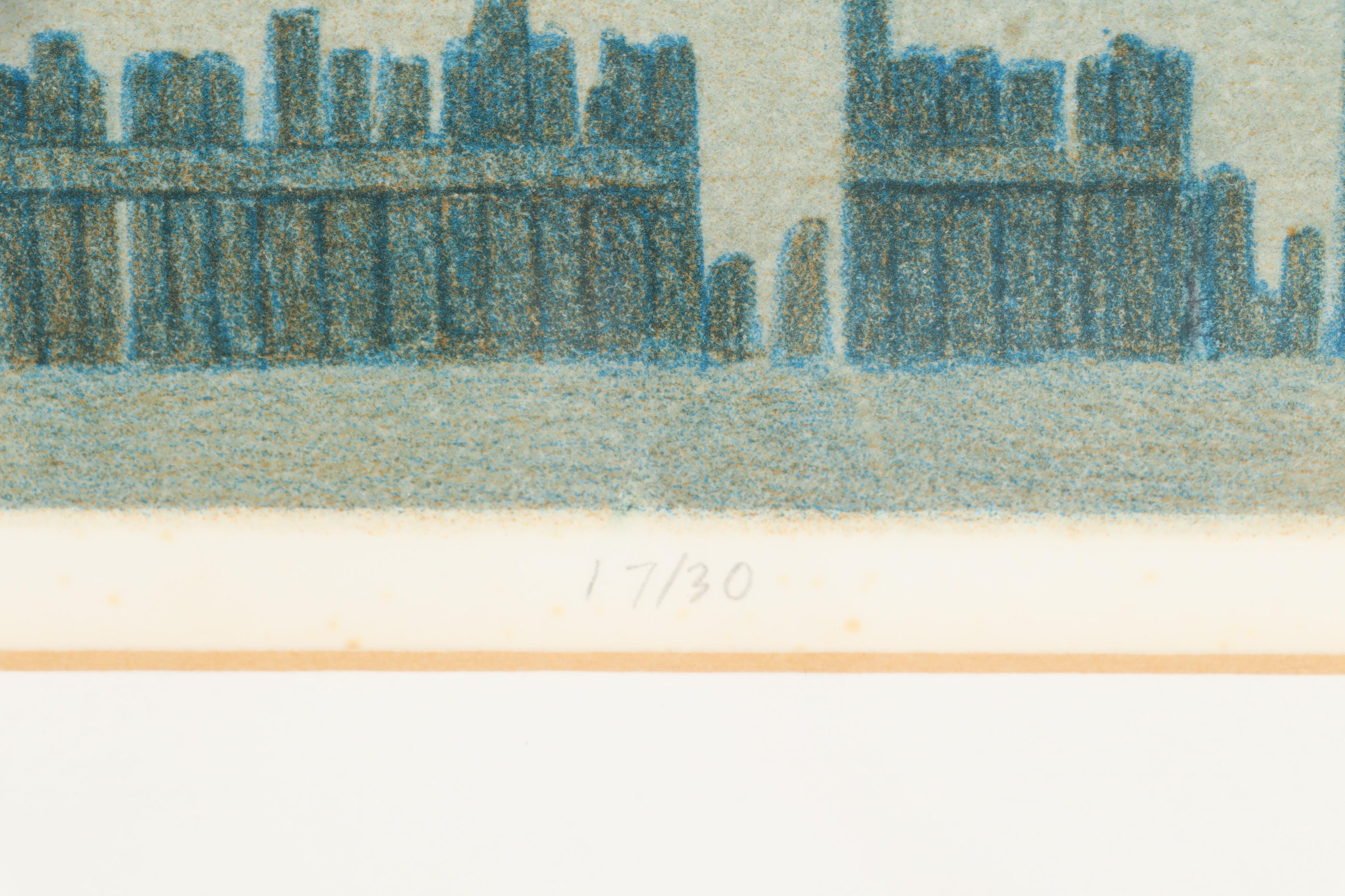 Keith Rasmussen Lithograph "Passing Storm"