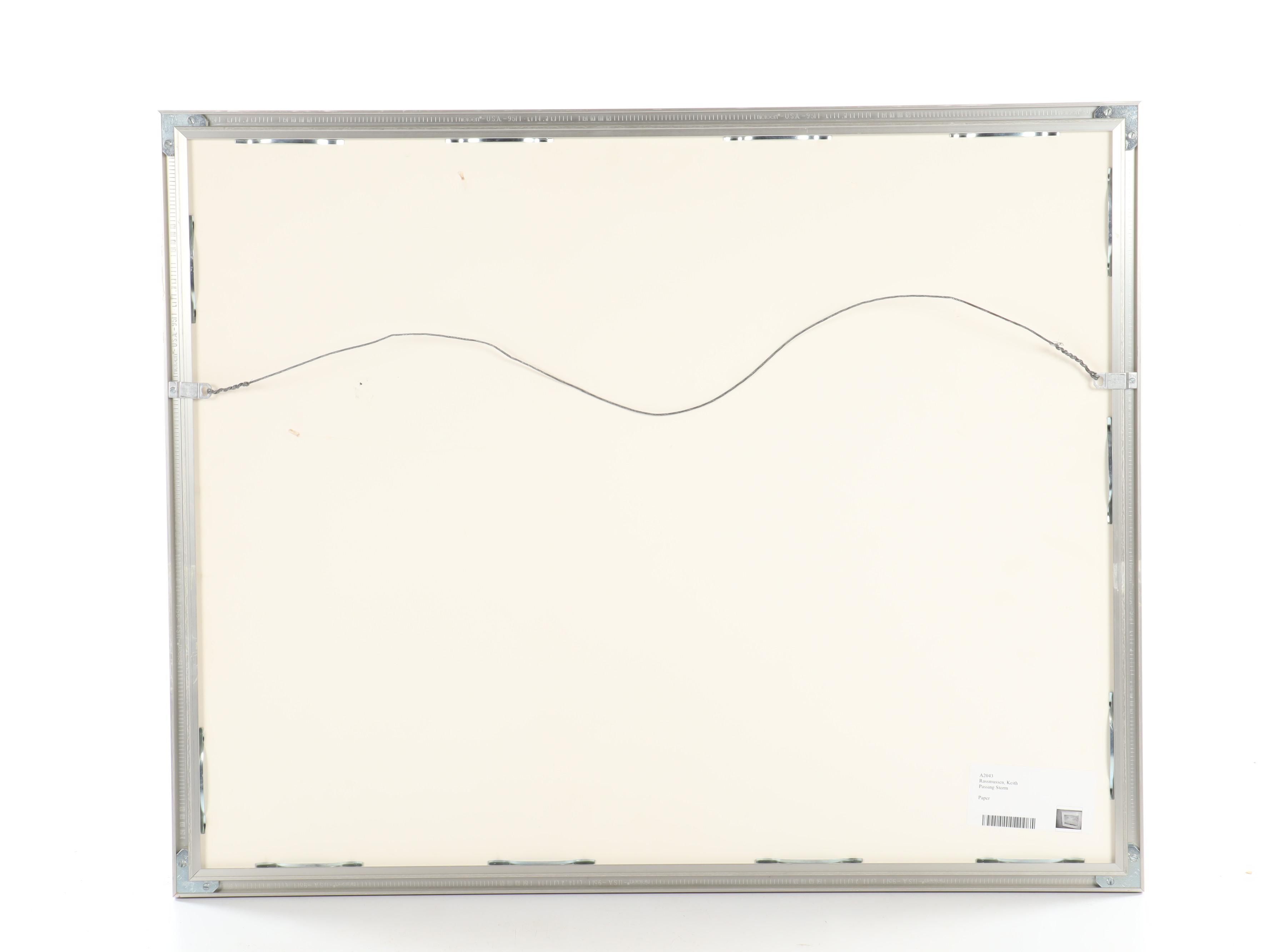 Keith Rasmussen Lithograph "Passing Storm"