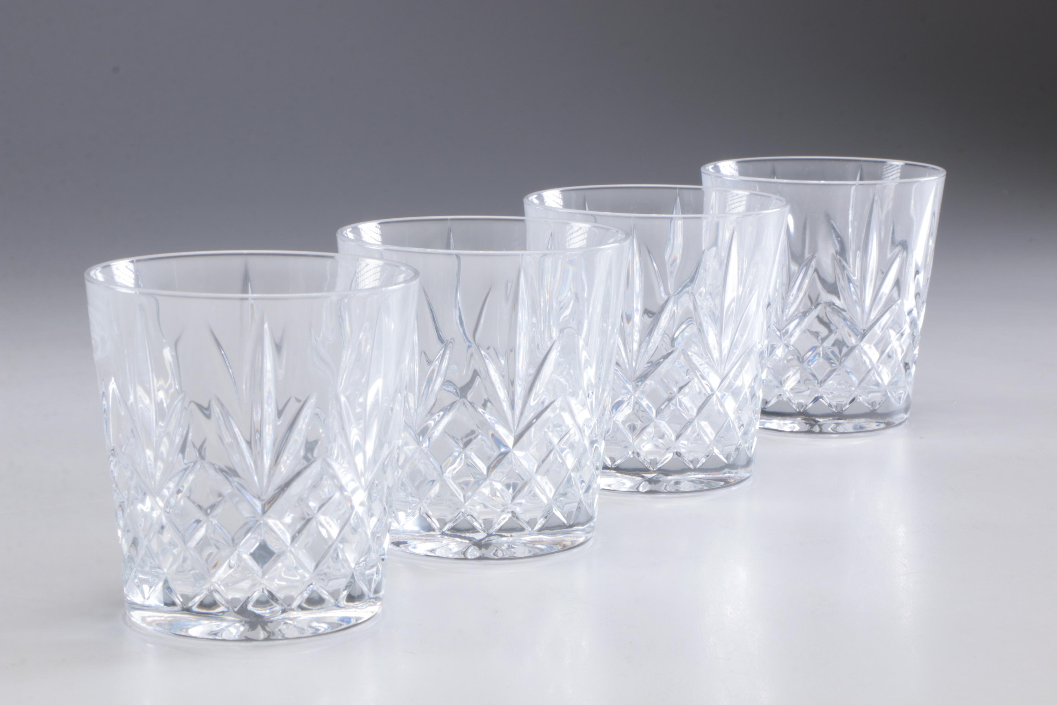 Sam O Bor "Illusions" and Royal Gallery "Champlain Platinum" Crystal Glassware