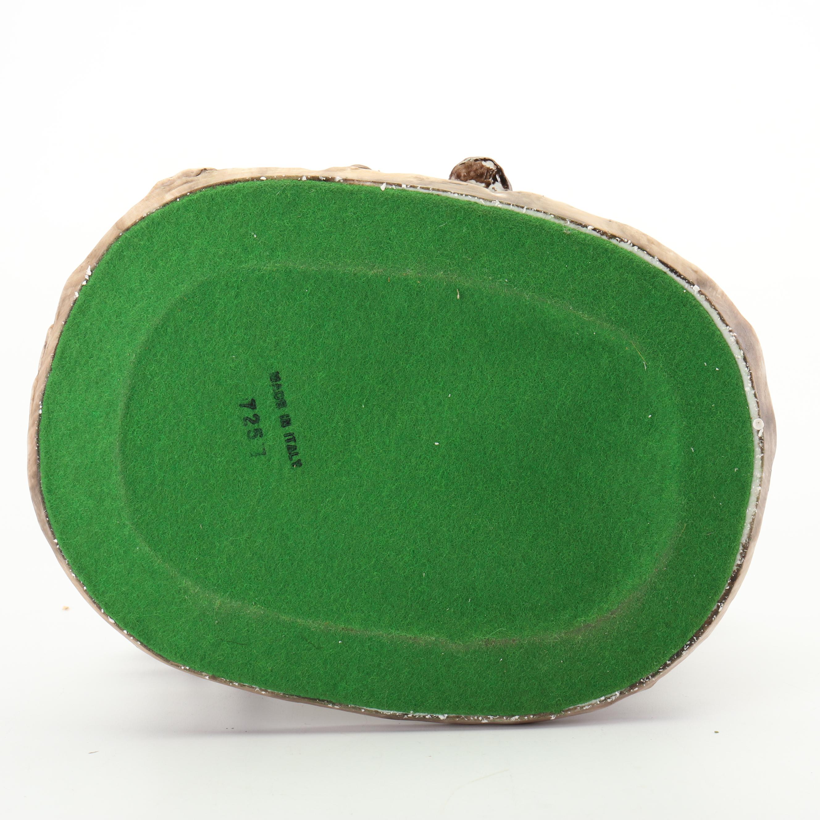 Benacchio Triade Capodimonte Figurine "Man on Bench"