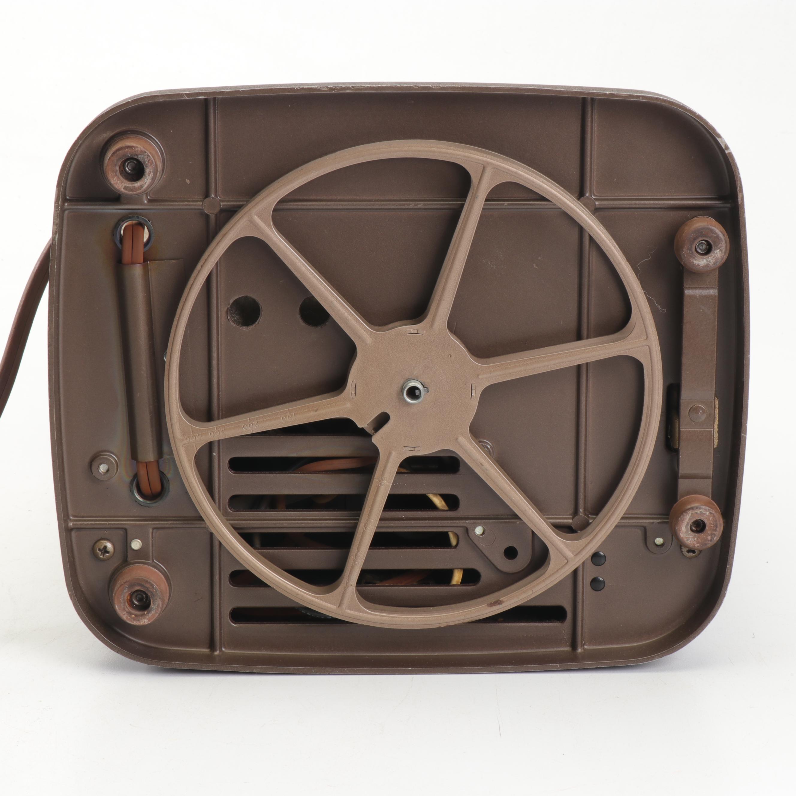 Keystone 8mm Projector with 16mm and 35mm Film Reels