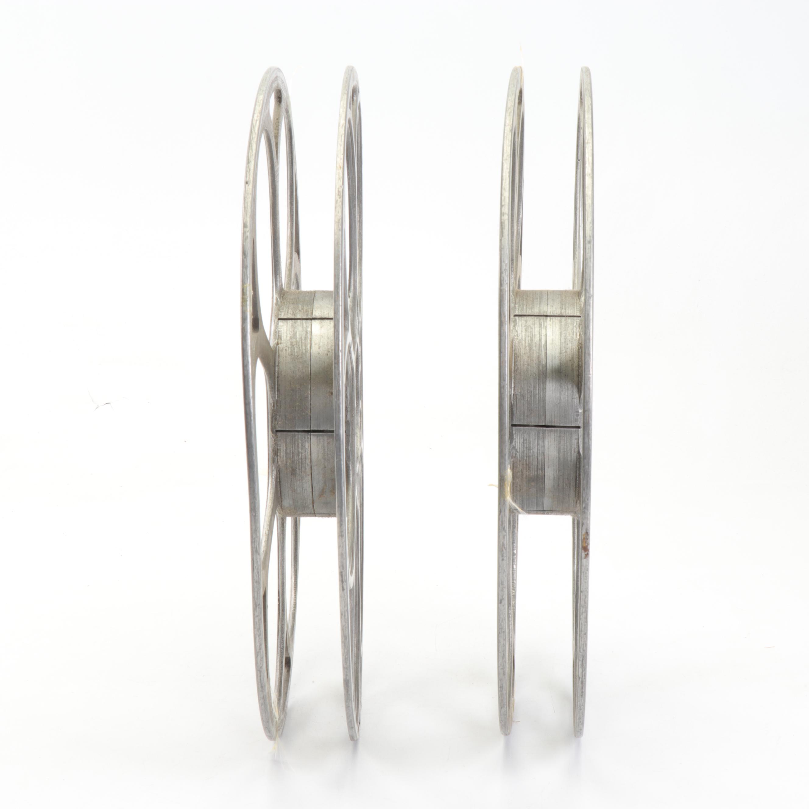 Keystone 8mm Projector with 16mm and 35mm Film Reels