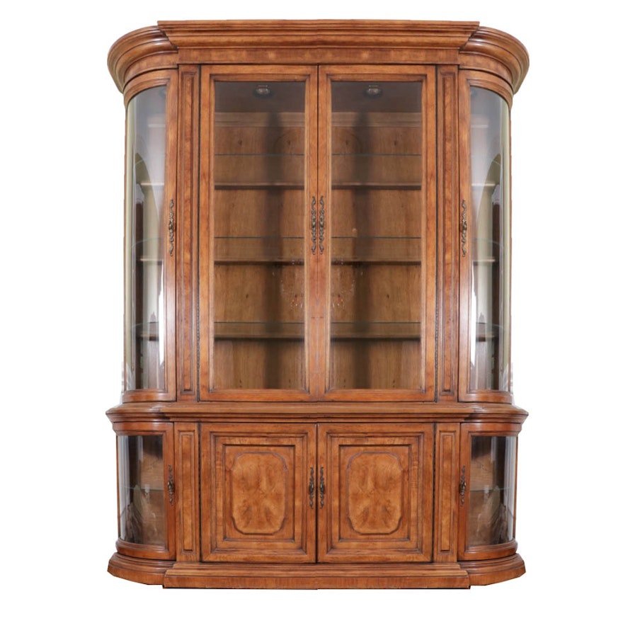 Hibriten by Bernhardt French Country Style China Cabinet, Late 20th Century