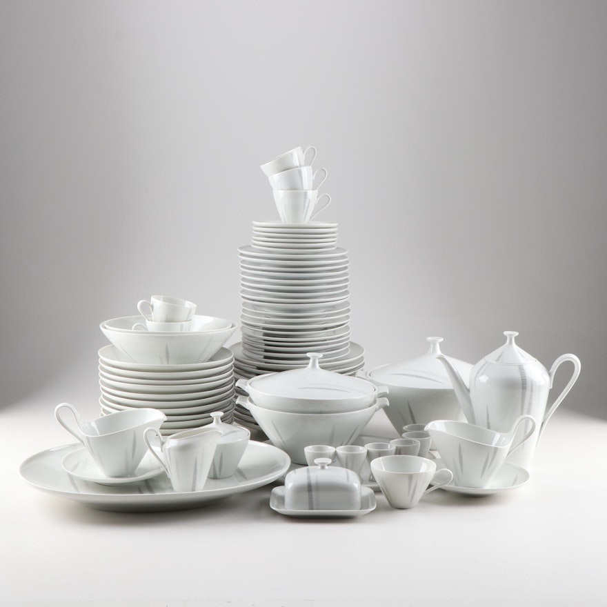 Heinrich Porcelain Dinnerware Set, Mid-Century