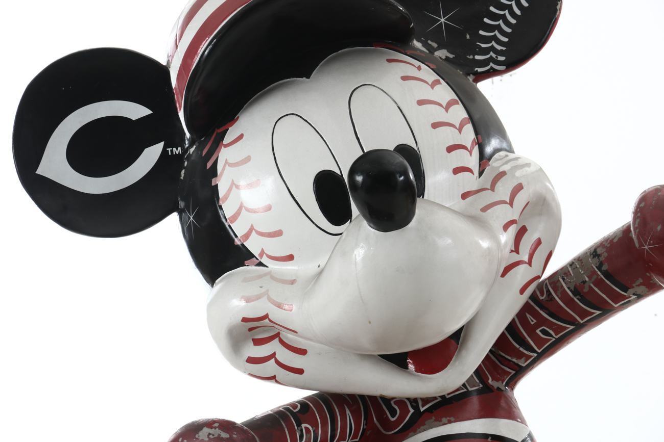 Large 2010 Mickey Mouse All-Star Game MLB-Reds Figure From GABP