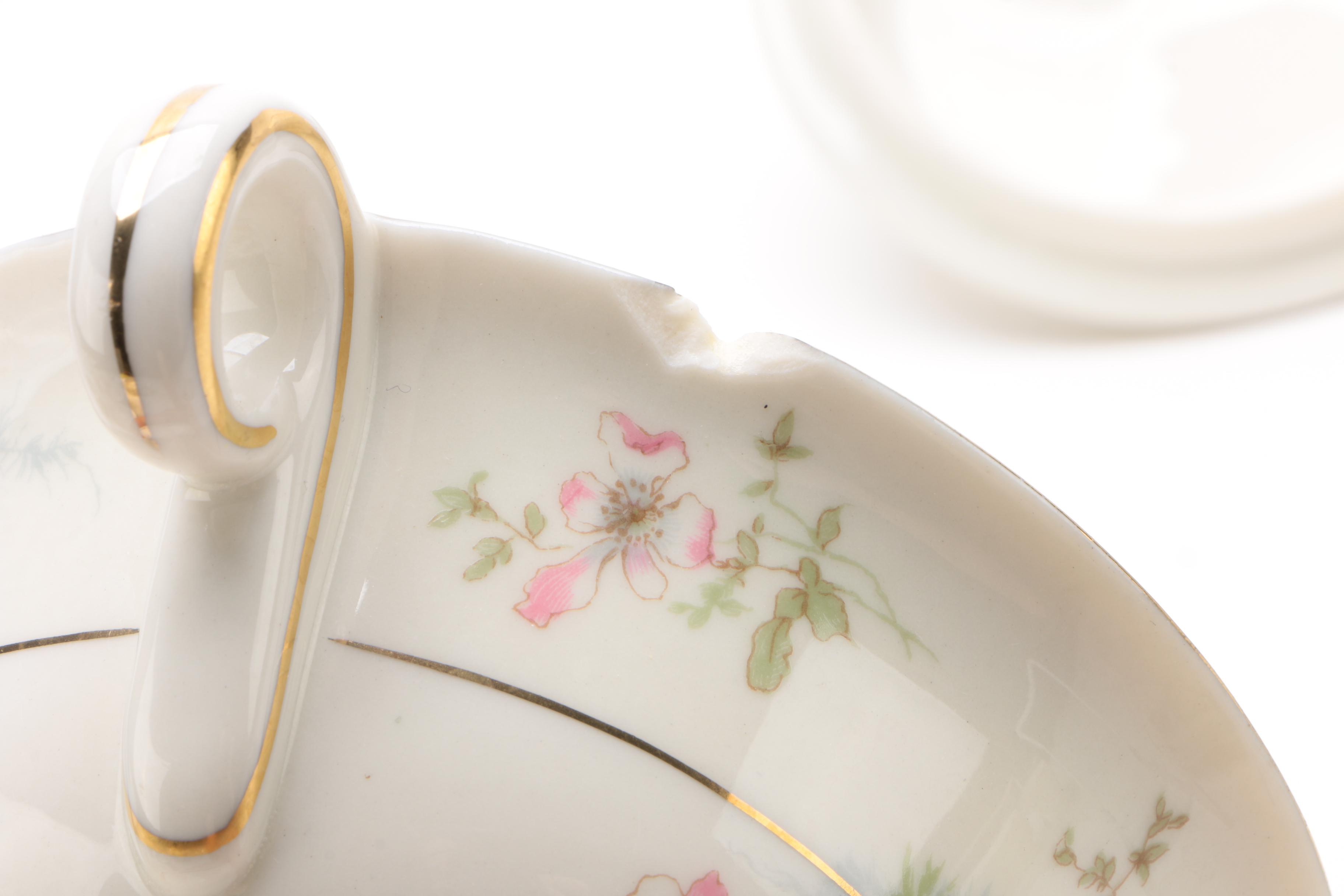 Theodore Haviland "Apple Blossom" Porcelain Dinnerware, 1940 - 1989