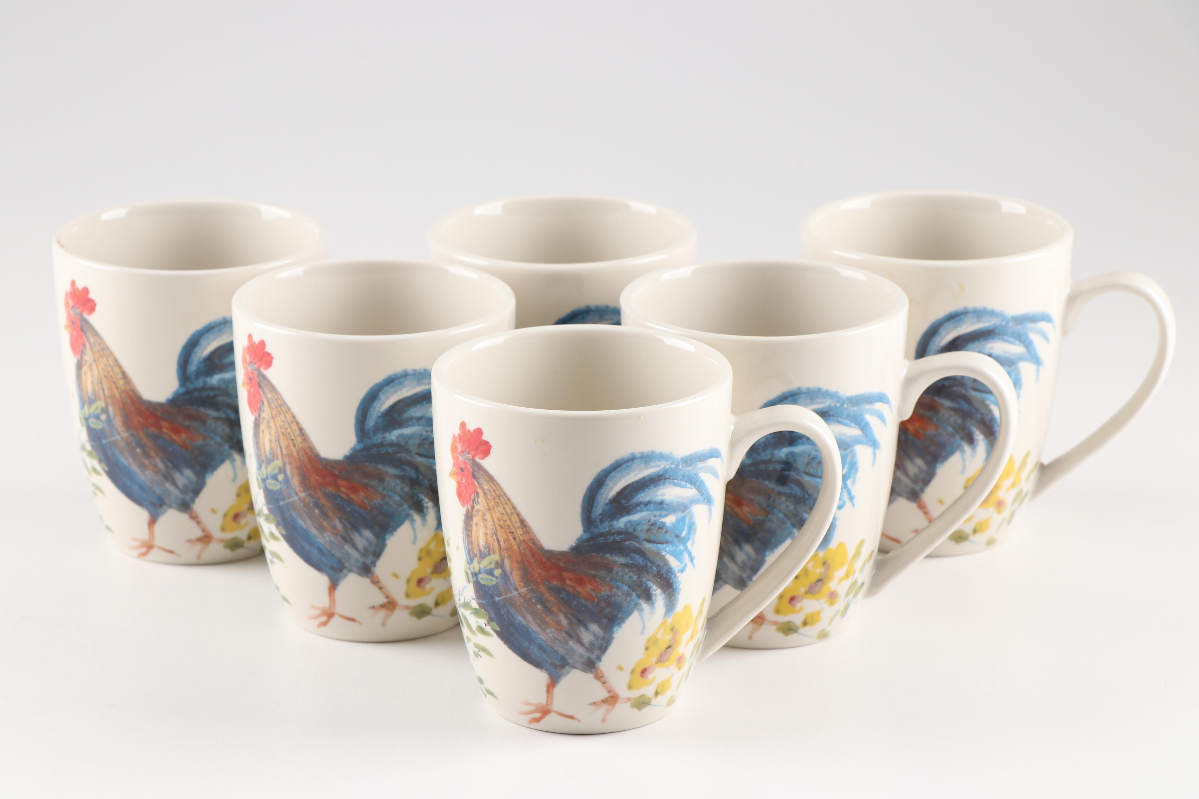 Paula Deen Dinnerware "Garden Rooster"