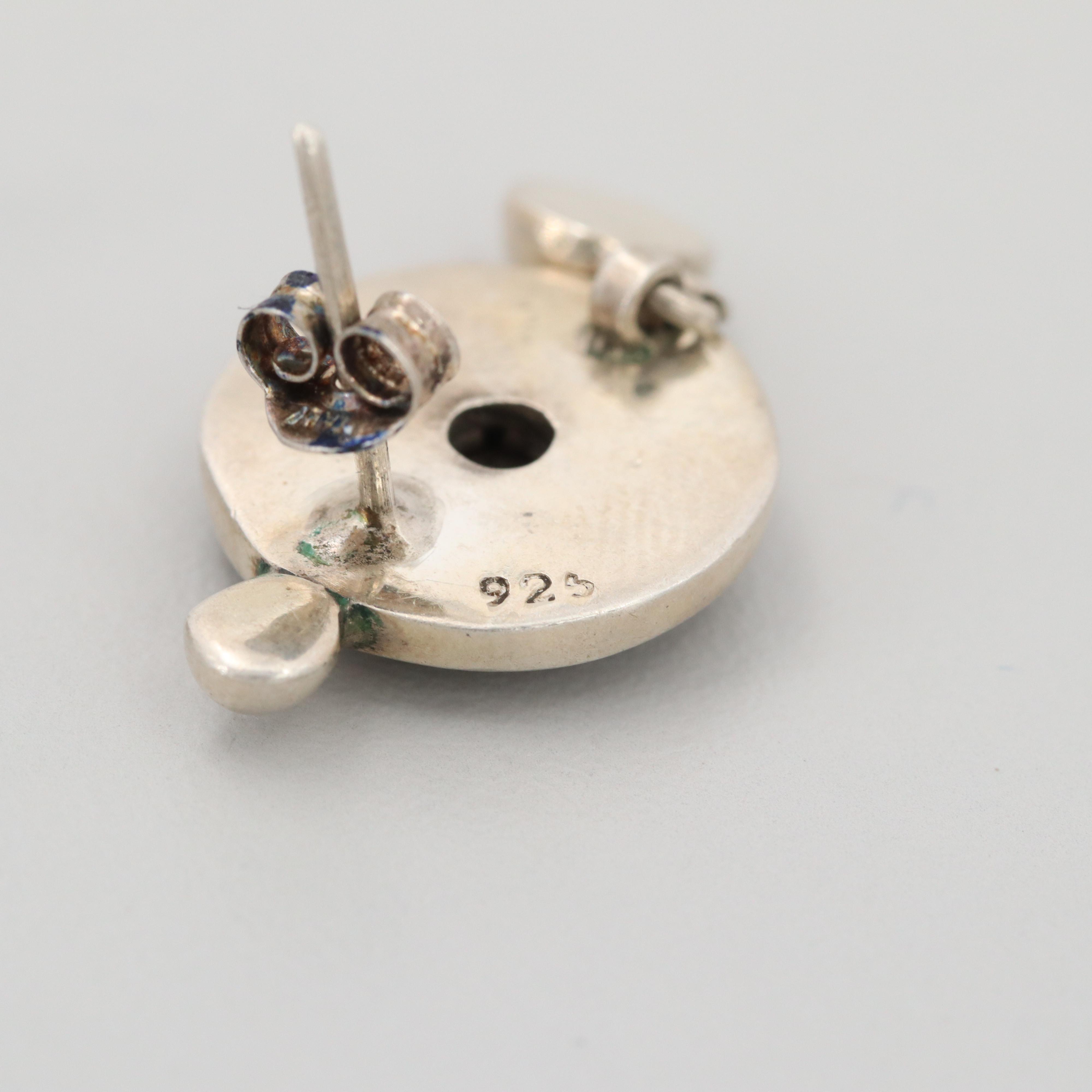 Sterling Silver Smoky Quartz Dangle Earrings