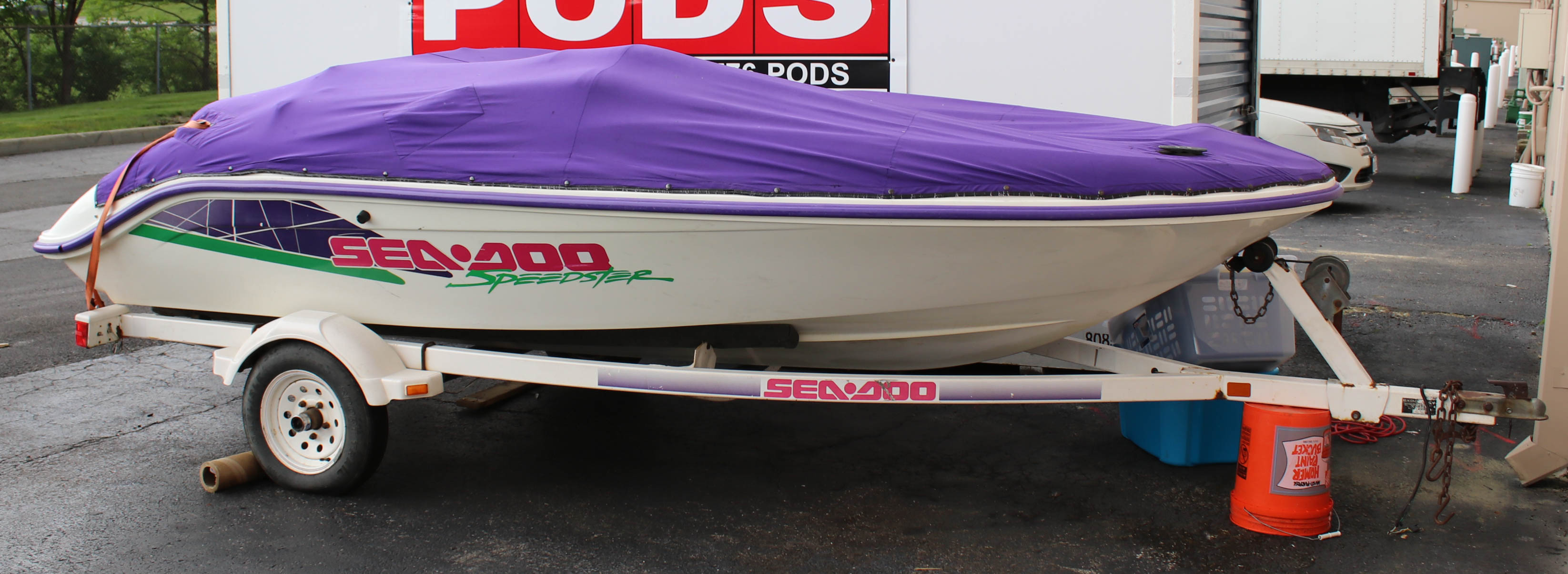 1995 Sea-Doo Speedster Sport Boat and Trailer