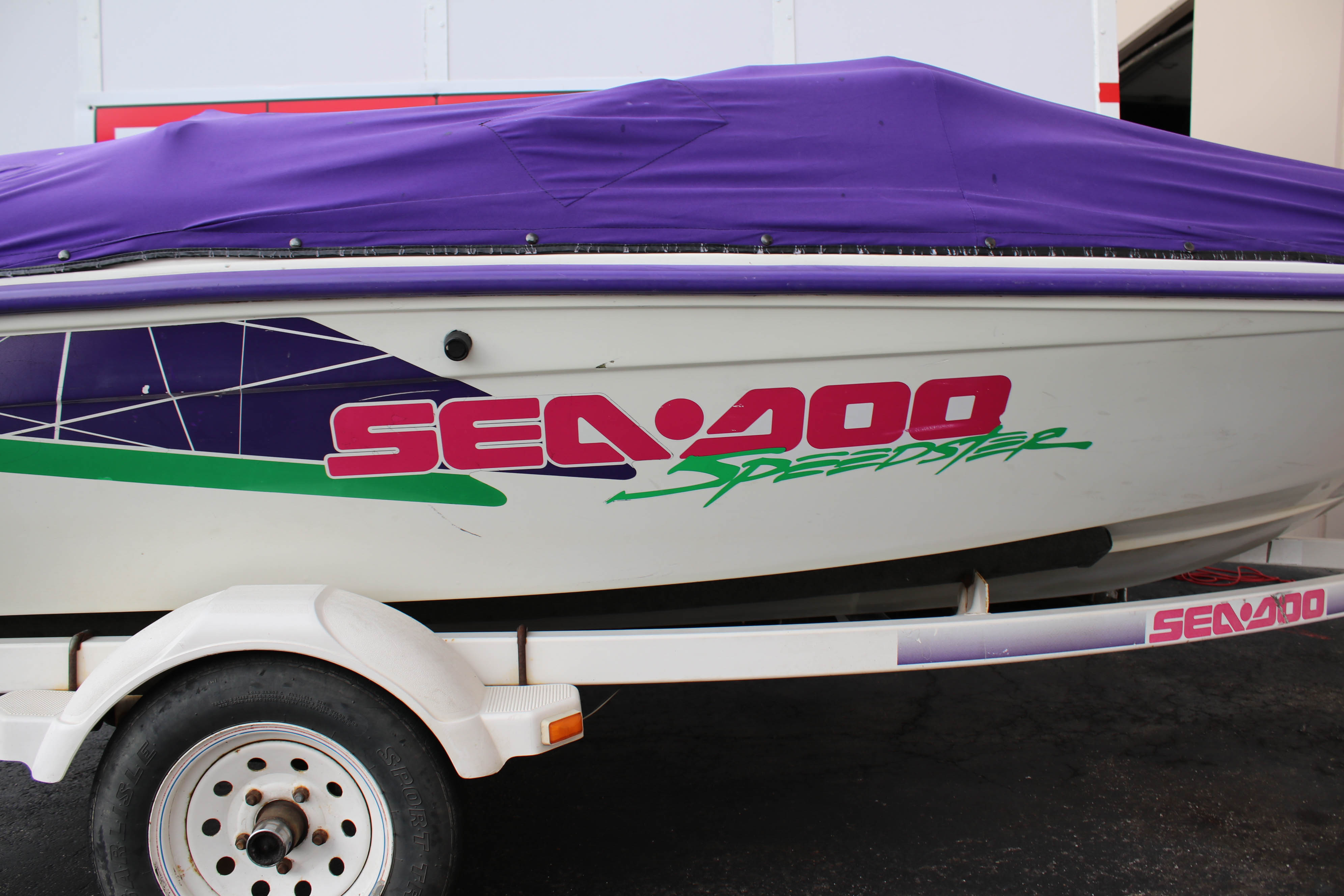 1995 Sea-Doo Speedster Sport Boat and Trailer