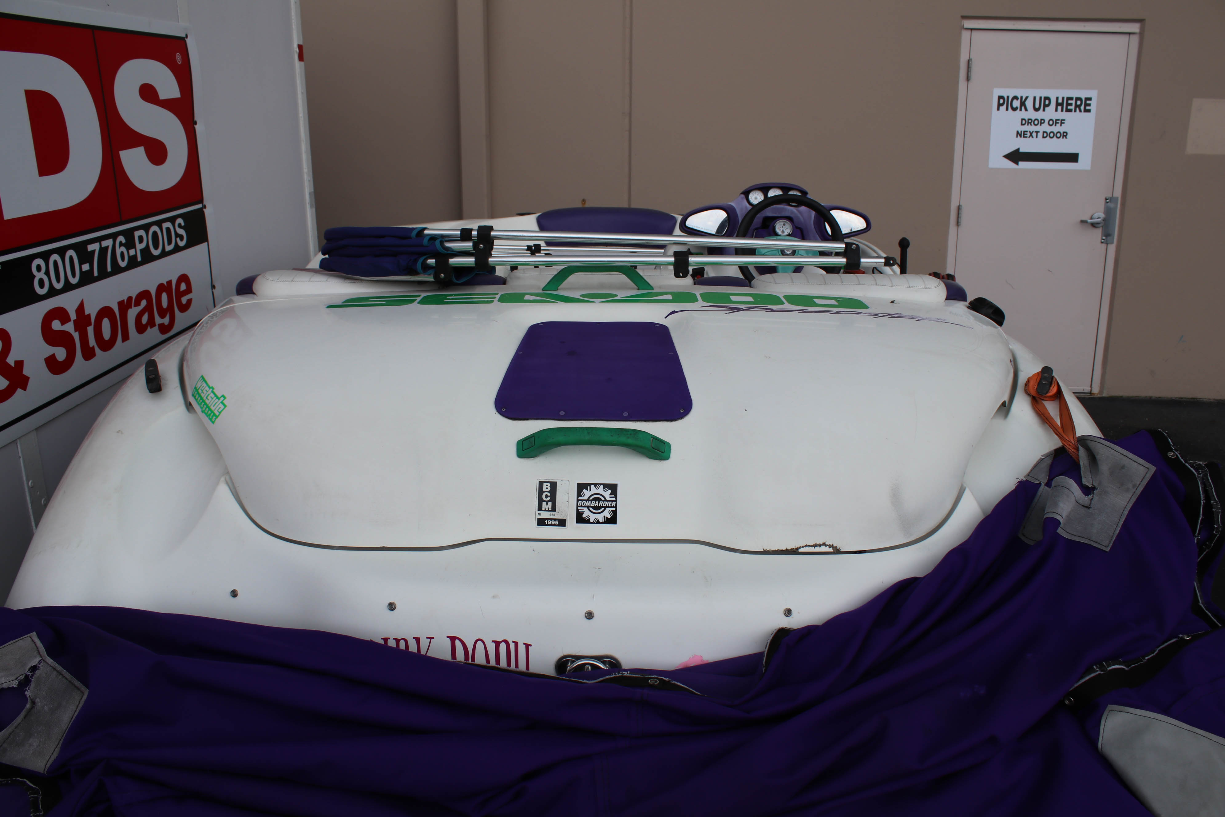 1995 Sea-Doo Speedster Sport Boat and Trailer