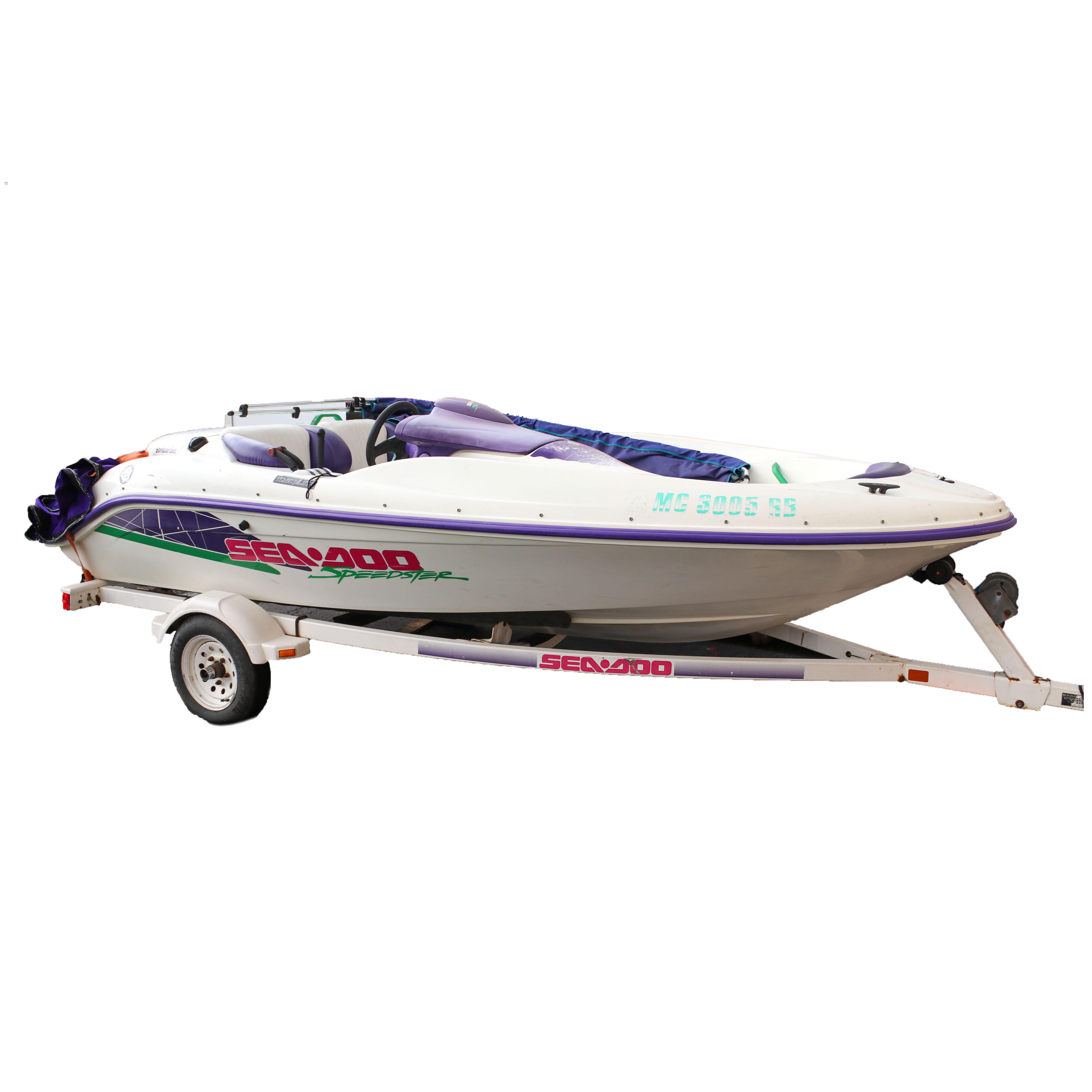 1995 Sea-Doo Speedster Sport Boat and Trailer