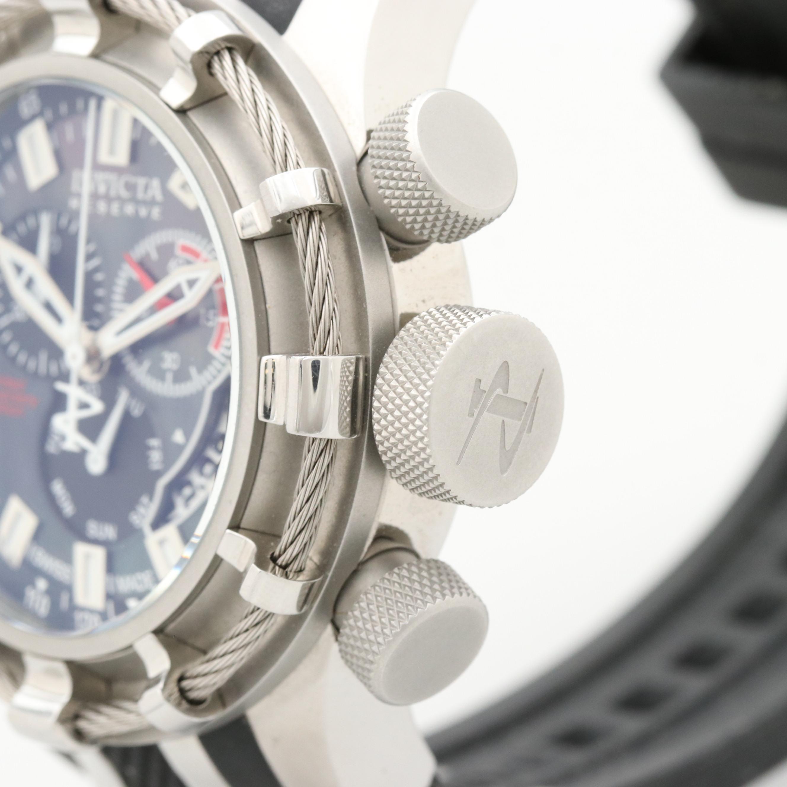 Invicta Reserve Limited Edition Stainless Steel Quartz Chronograph Watch