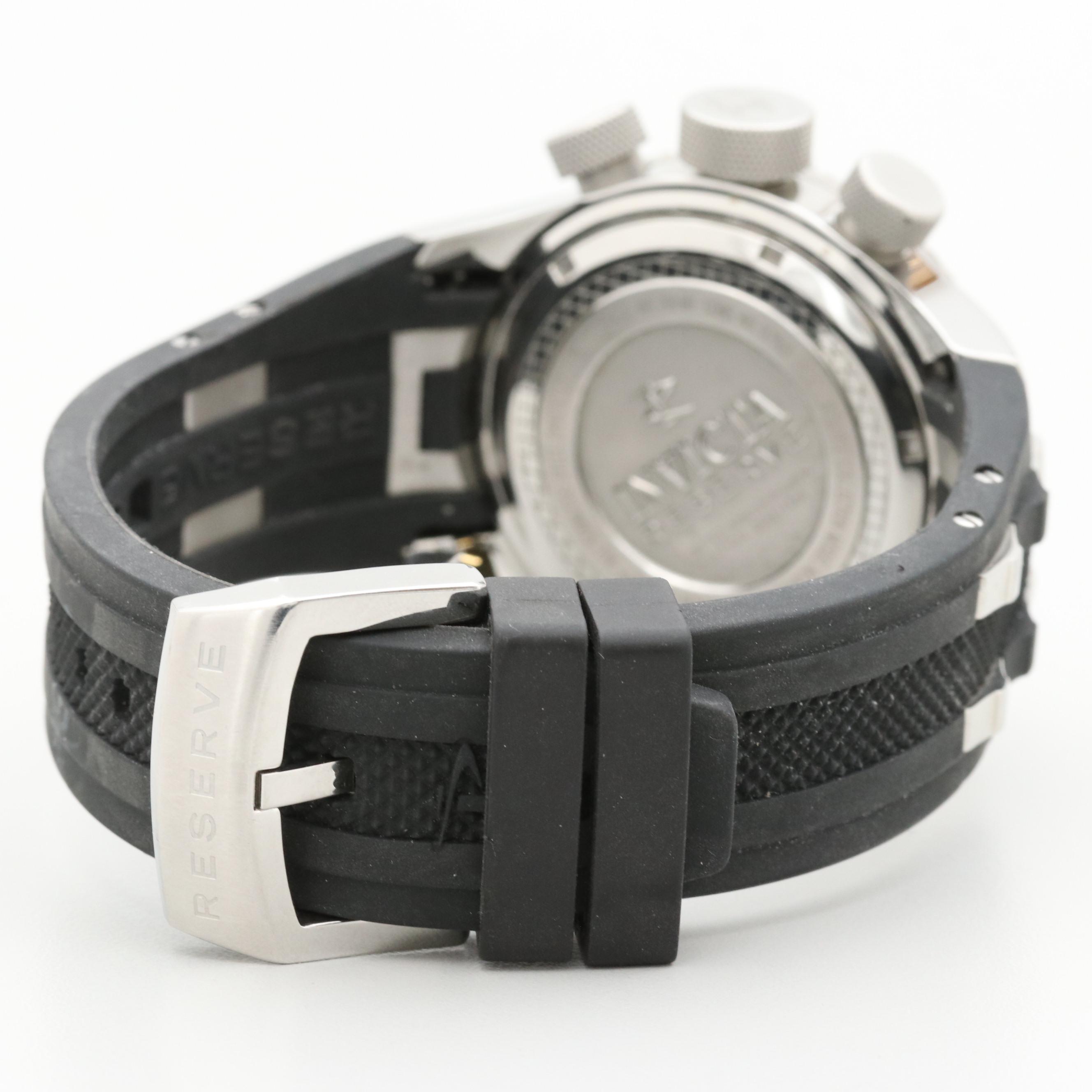 Invicta Reserve Limited Edition Stainless Steel Quartz Chronograph Watch