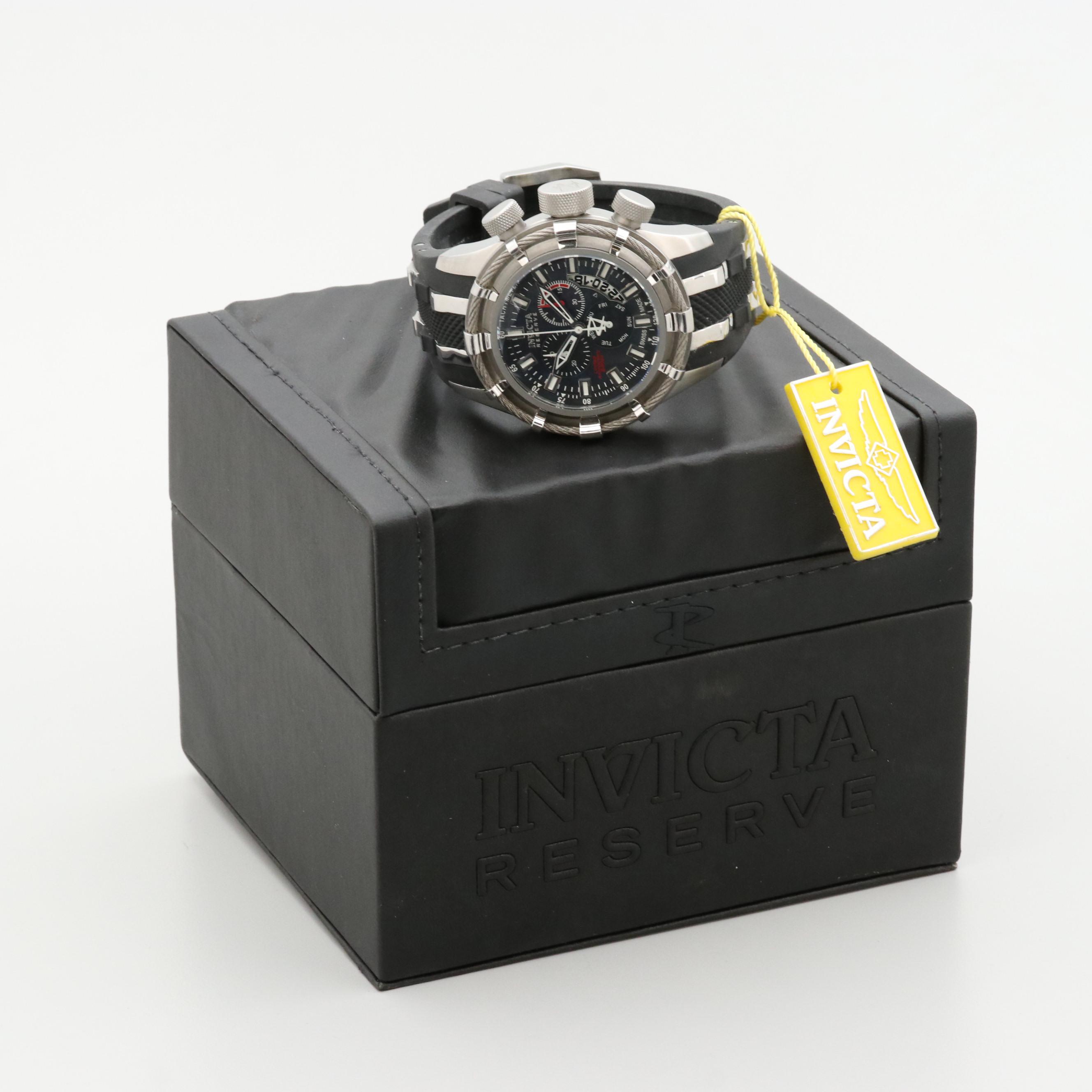 Invicta Reserve Limited Edition Stainless Steel Quartz Chronograph Watch