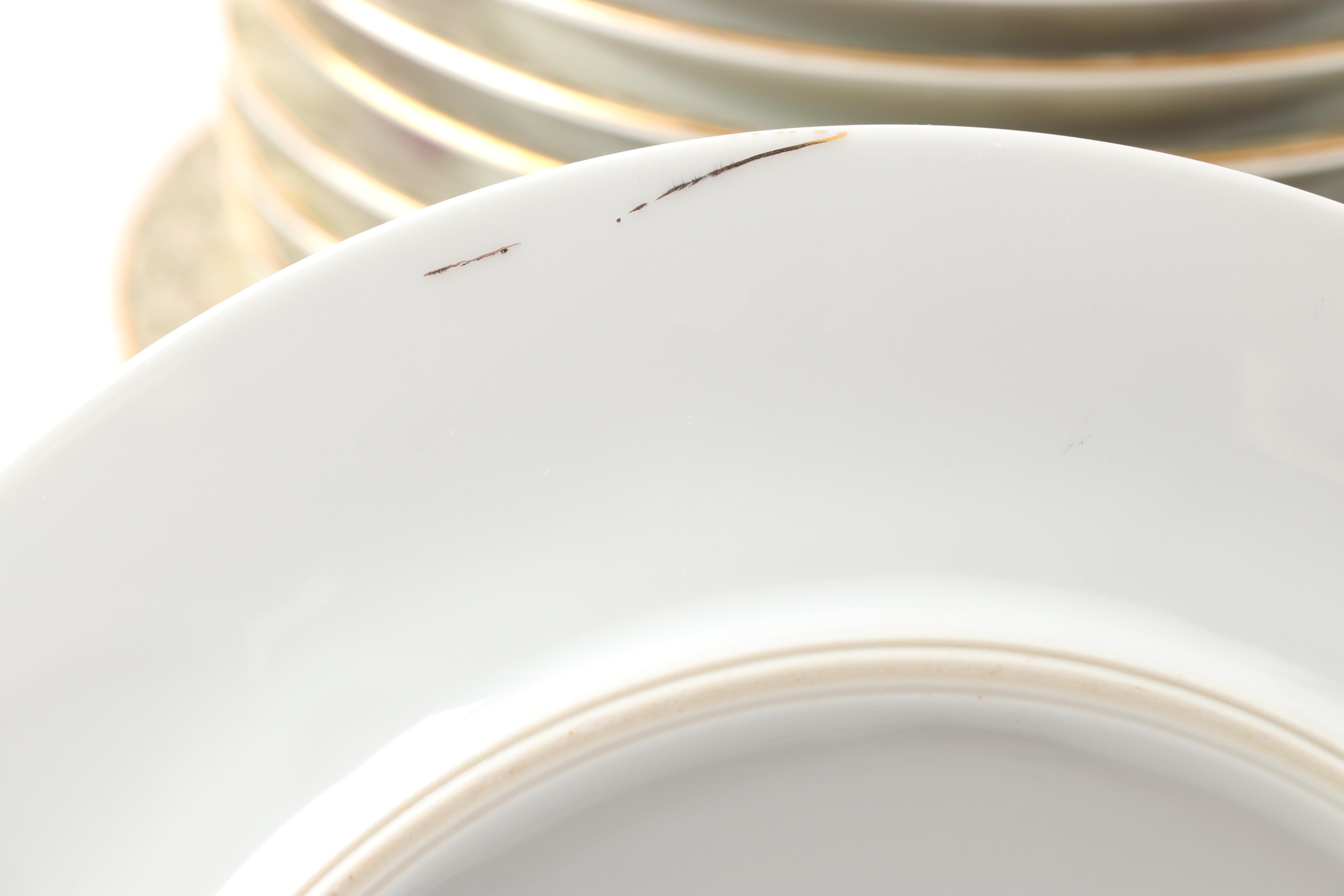 Rose China Occupied Japan Dinnerware Set, 1950s