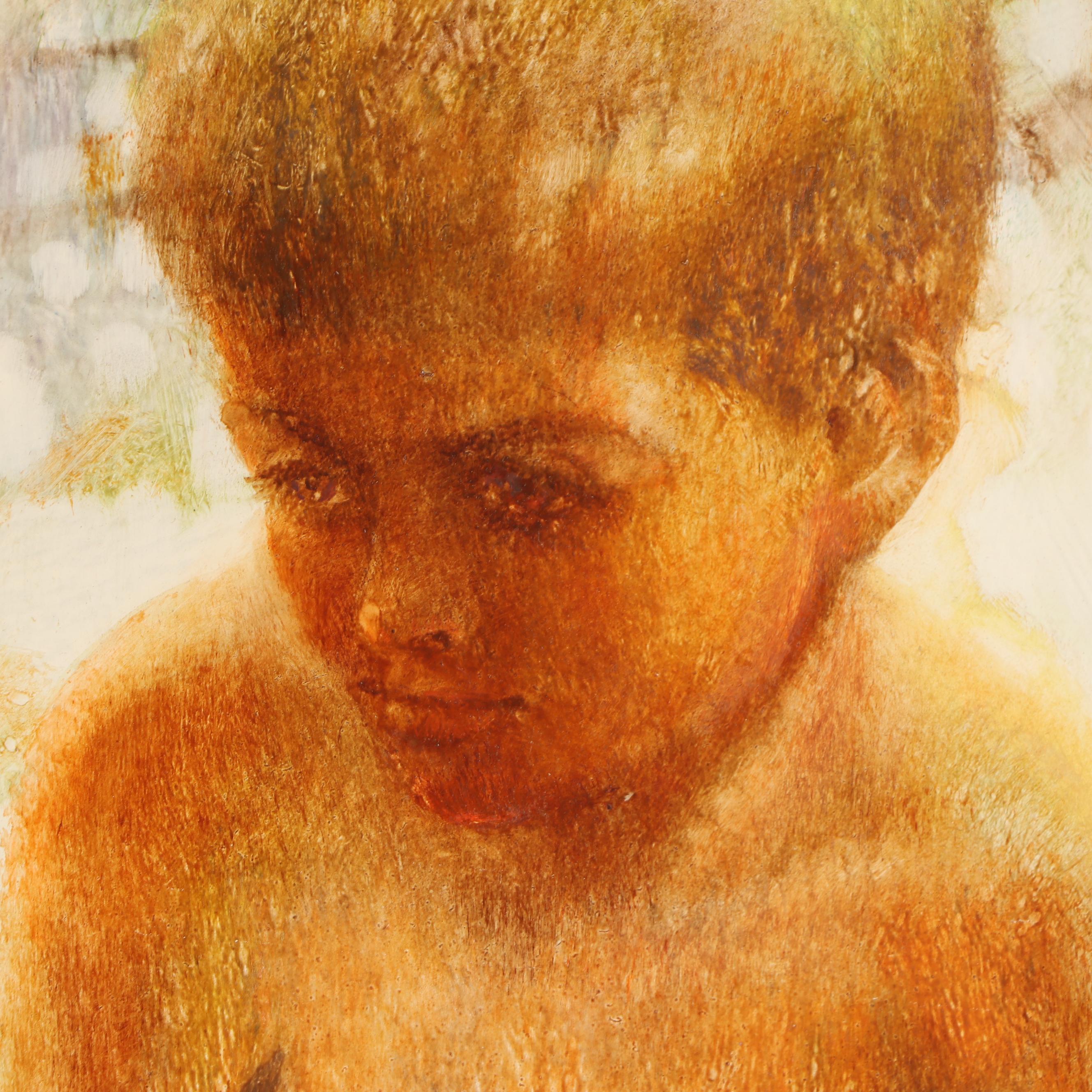 P. Muth Oil Painting