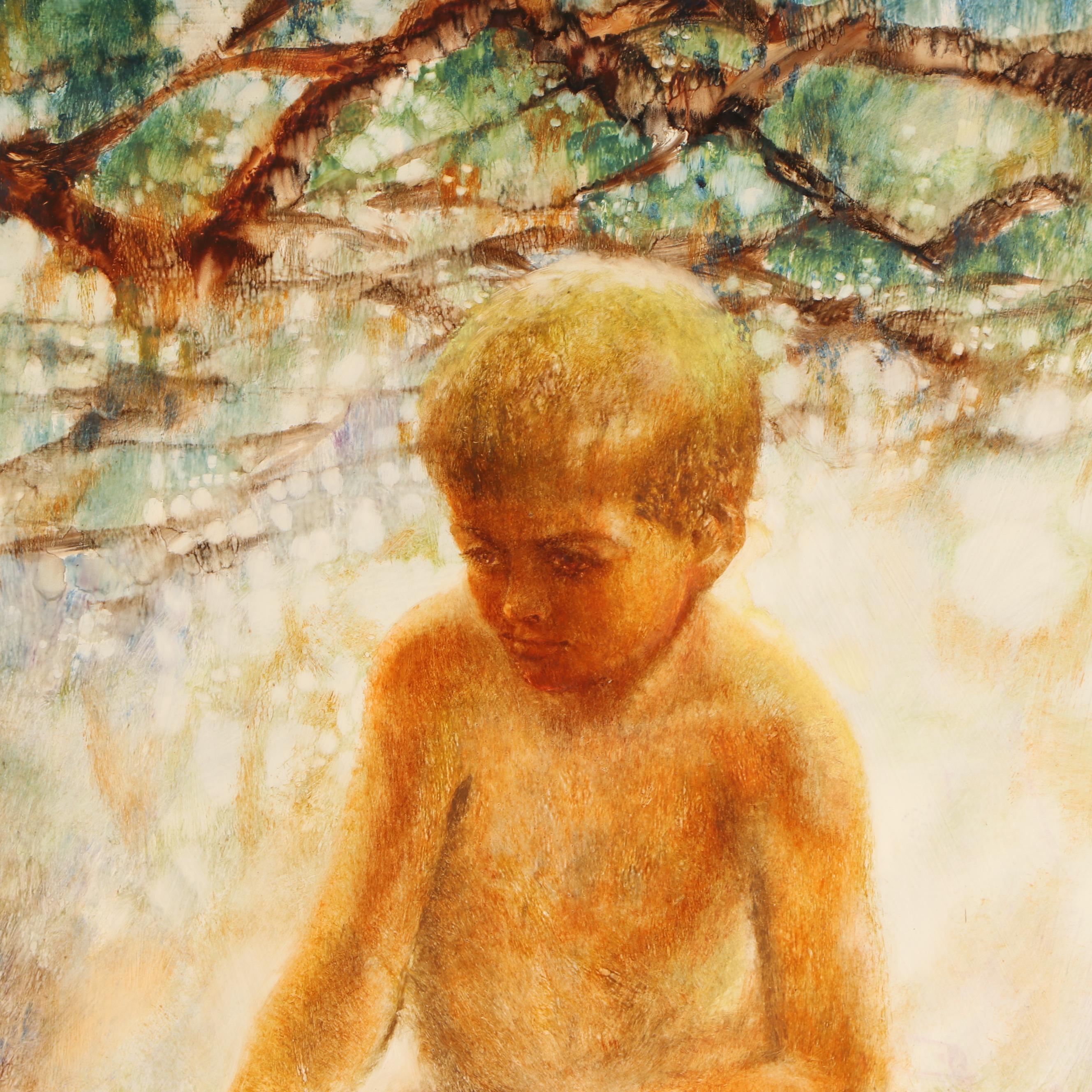 P. Muth Oil Painting