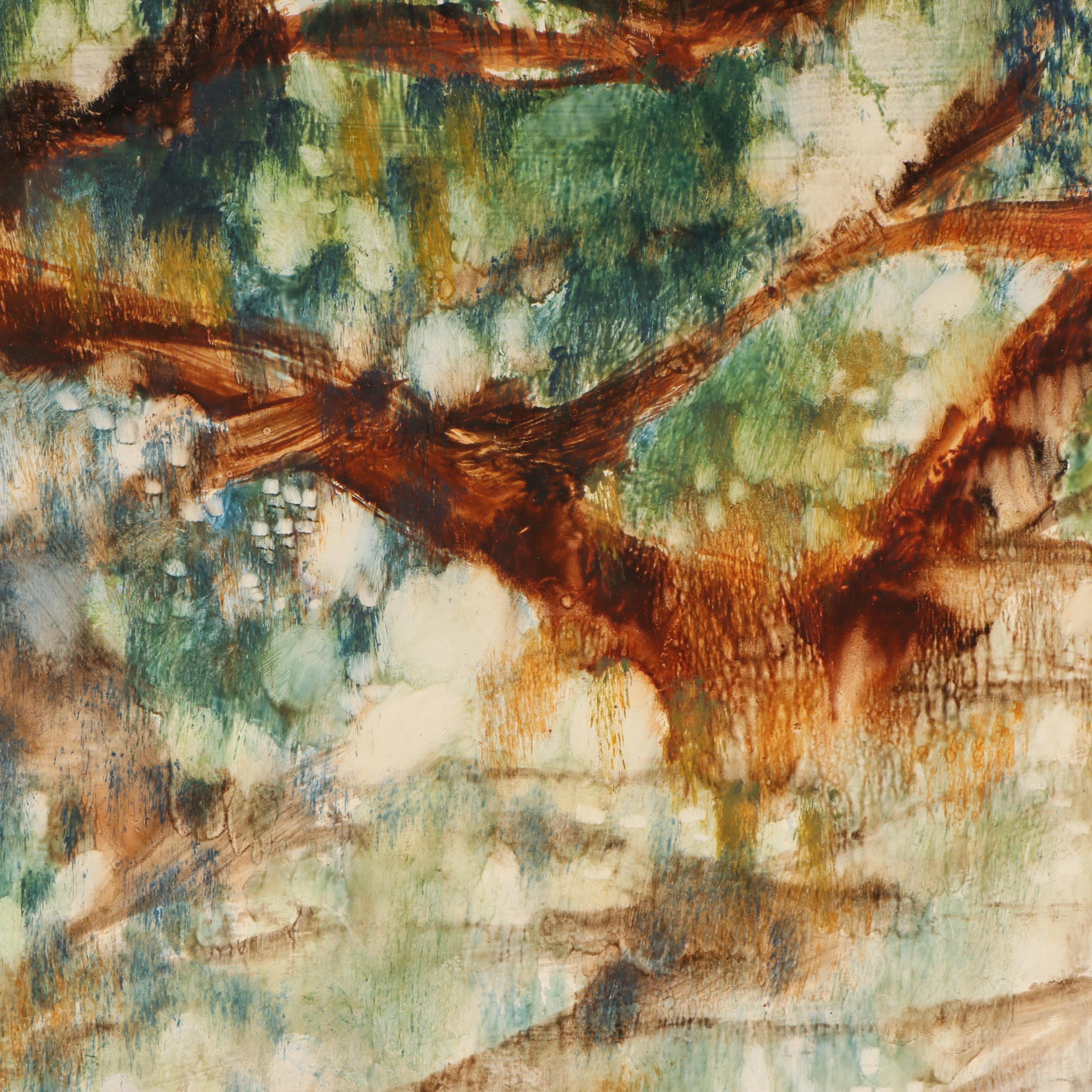 P. Muth Oil Painting