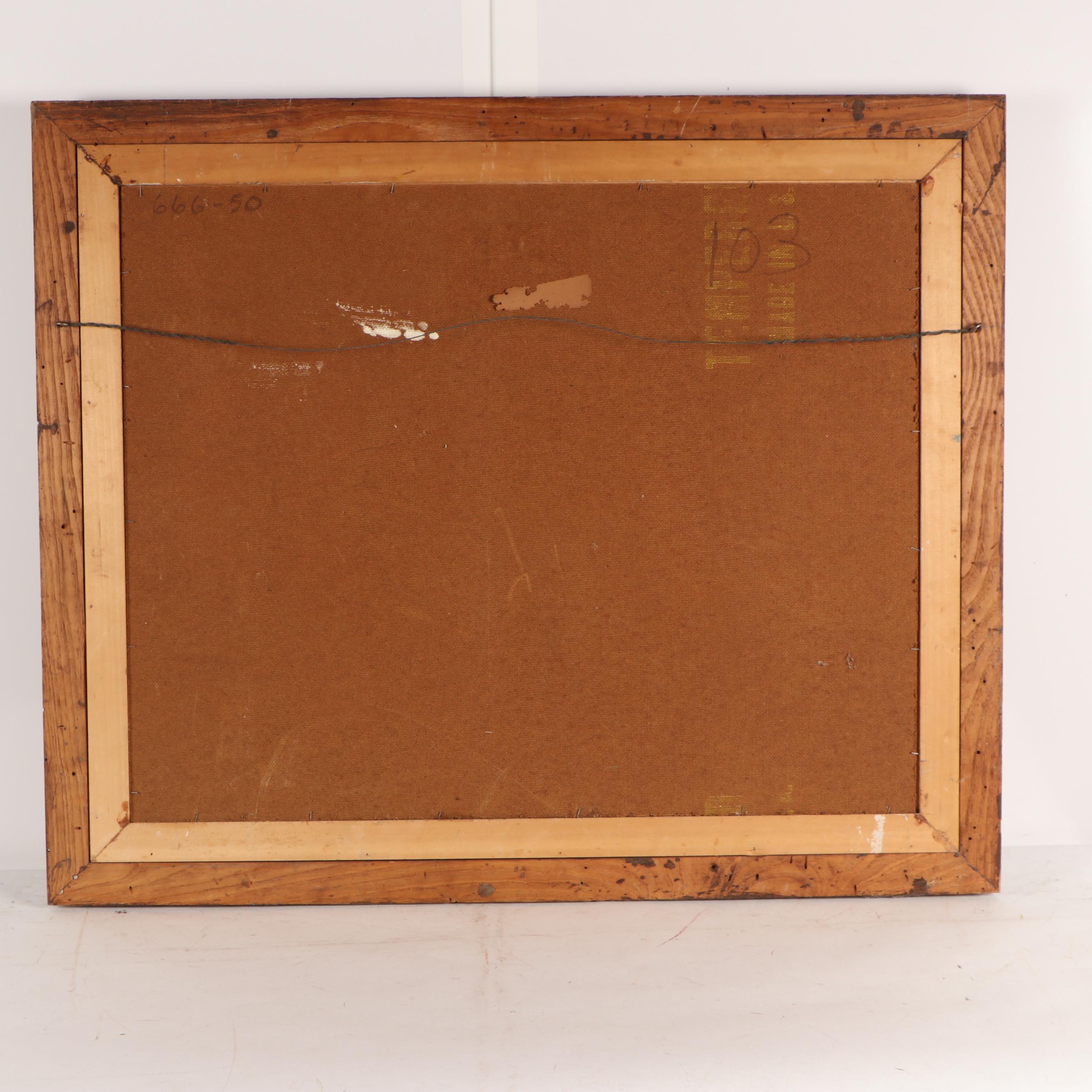 P. Muth Oil Painting