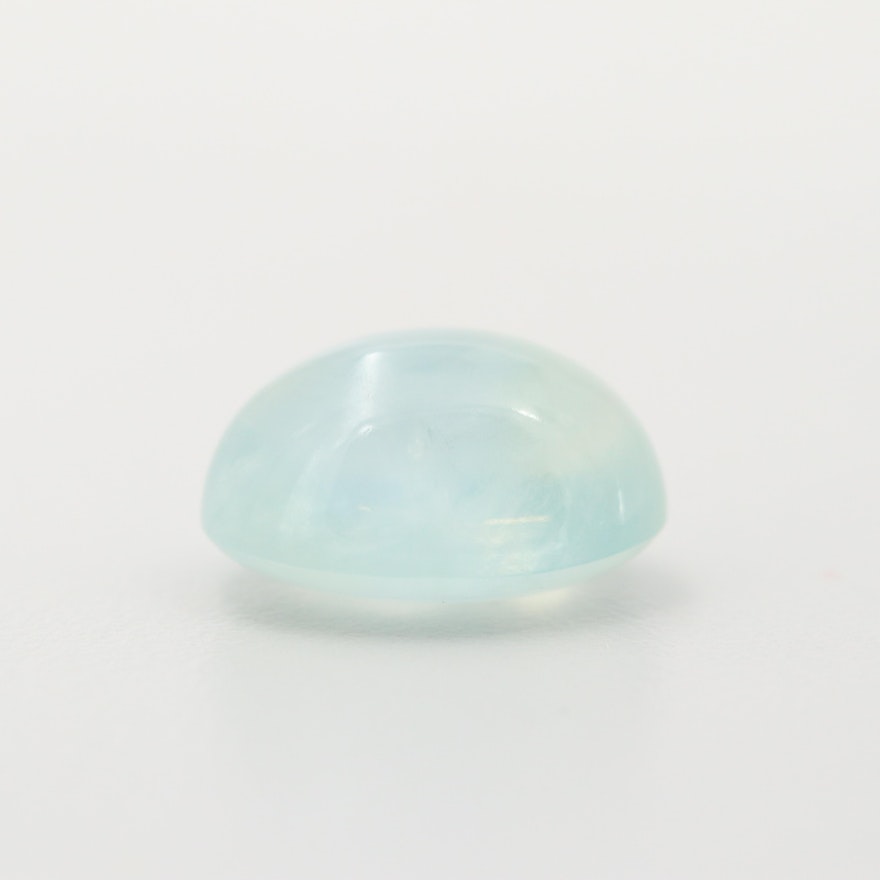 Loose 10.80 CT Prehnite Gemstone