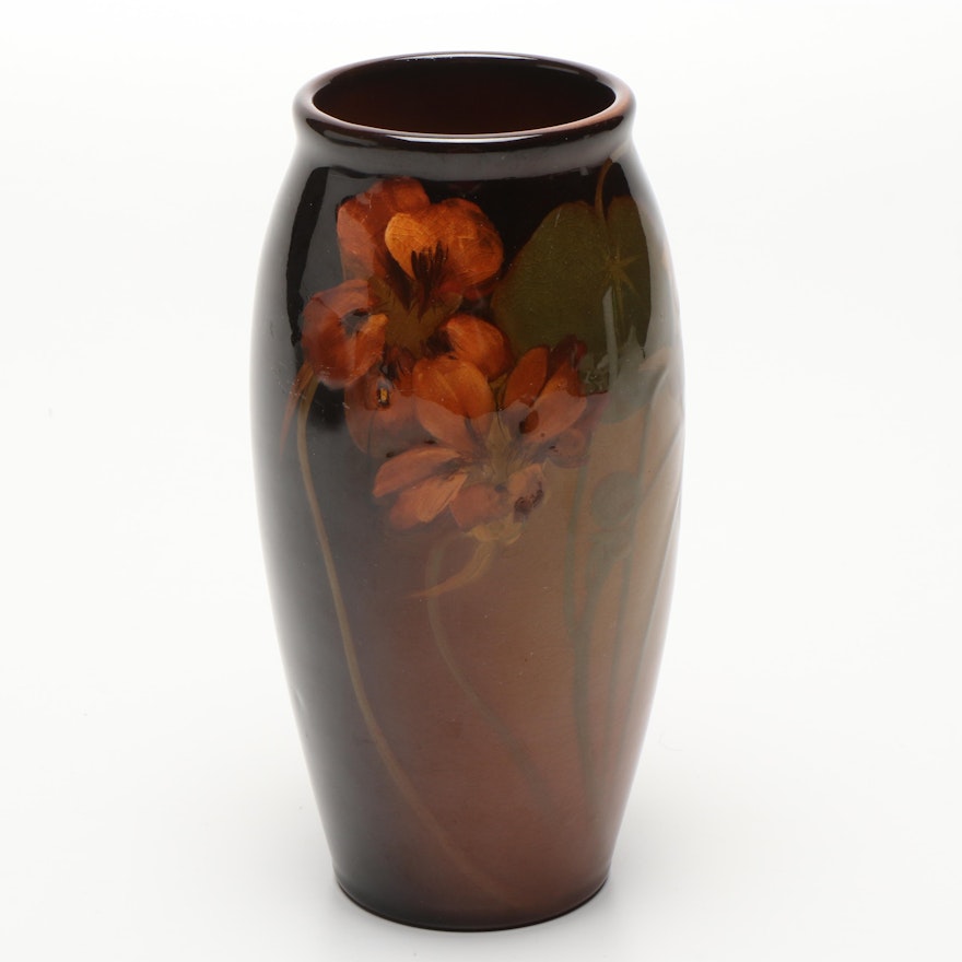 Carrie Steinle Rookwood Pottery Vase , 1906