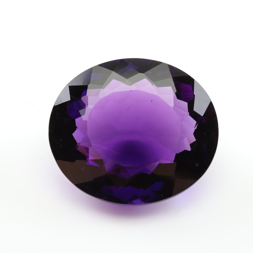 Loose 39.36 CT Amethyst Gemstone