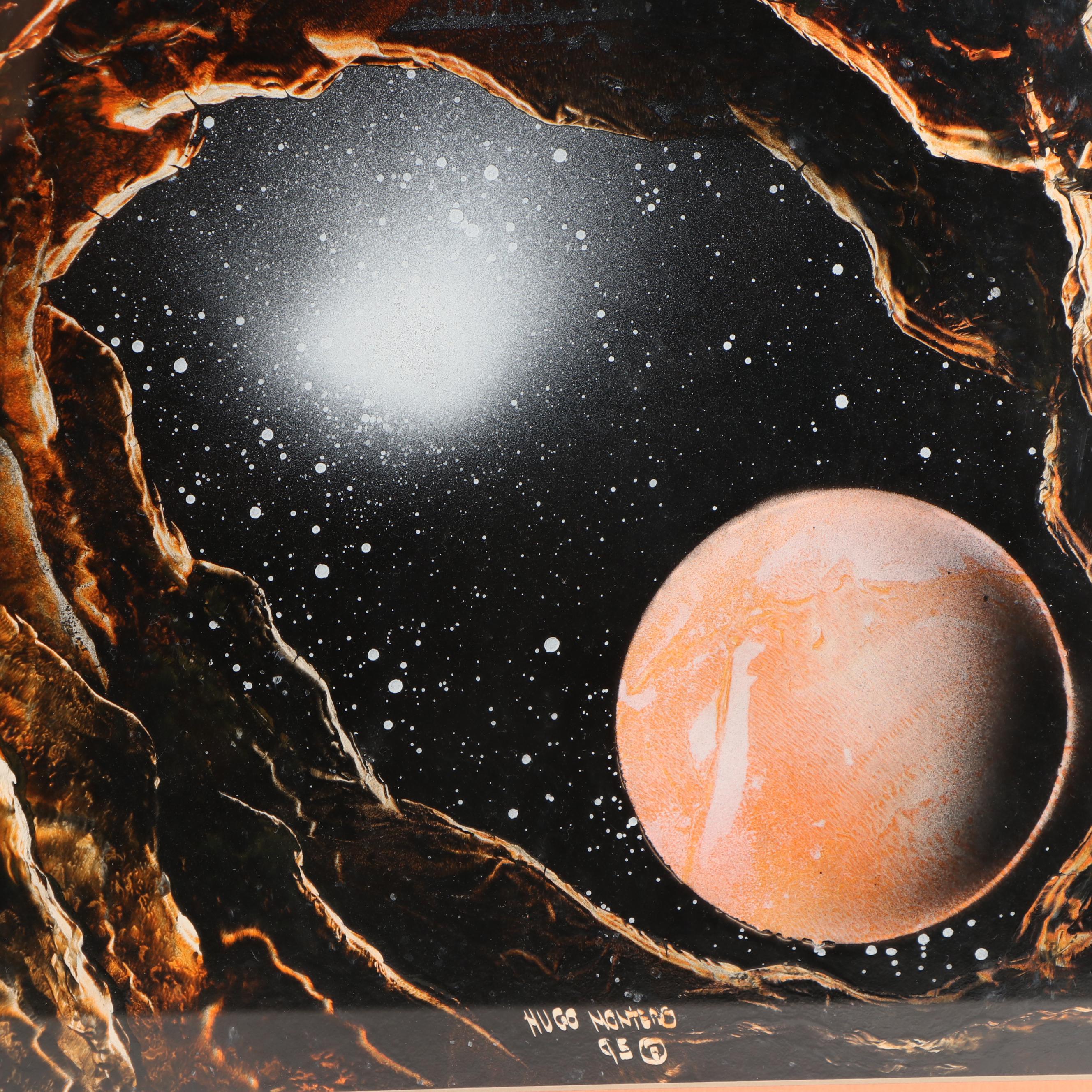 Hugo Montero Acrylic Spray Paintings