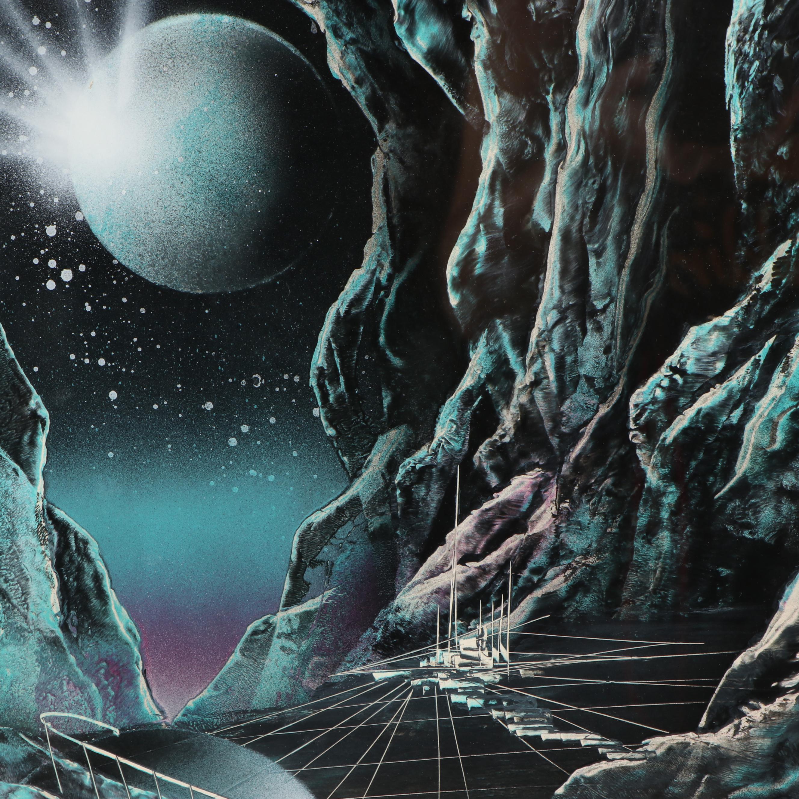 Hugo Montero Acrylic Spray Paintings