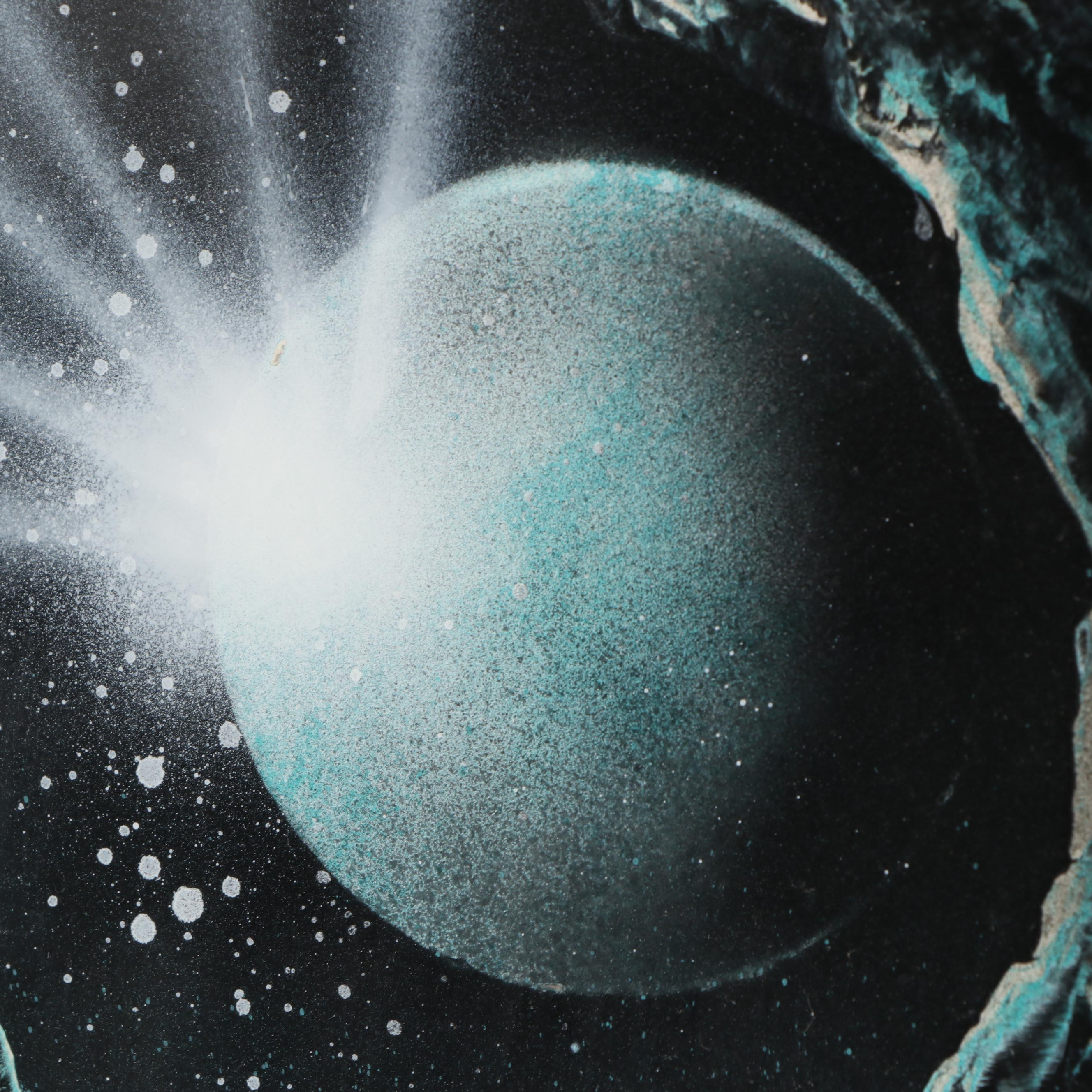 Hugo Montero Acrylic Spray Paintings