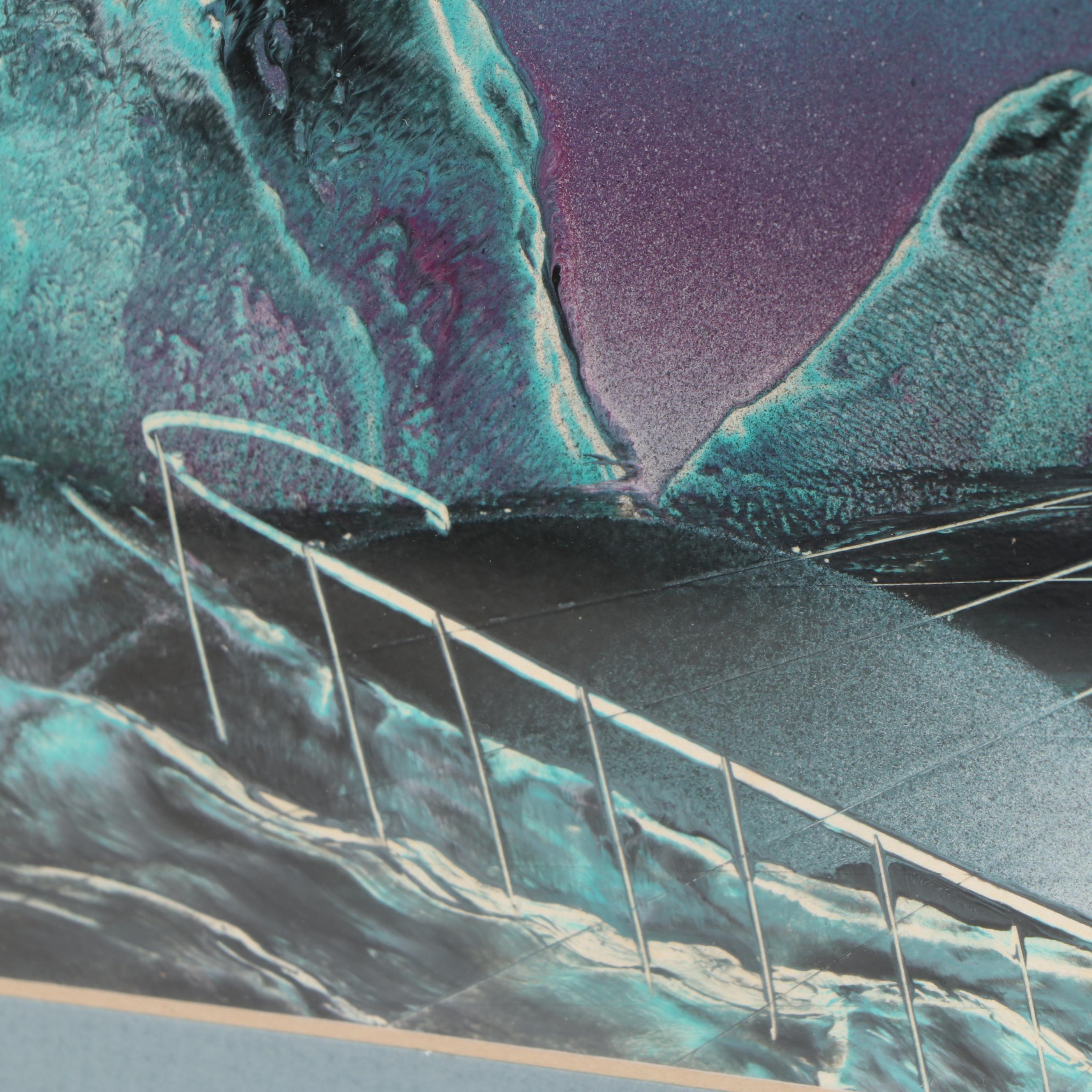 Hugo Montero Acrylic Spray Paintings