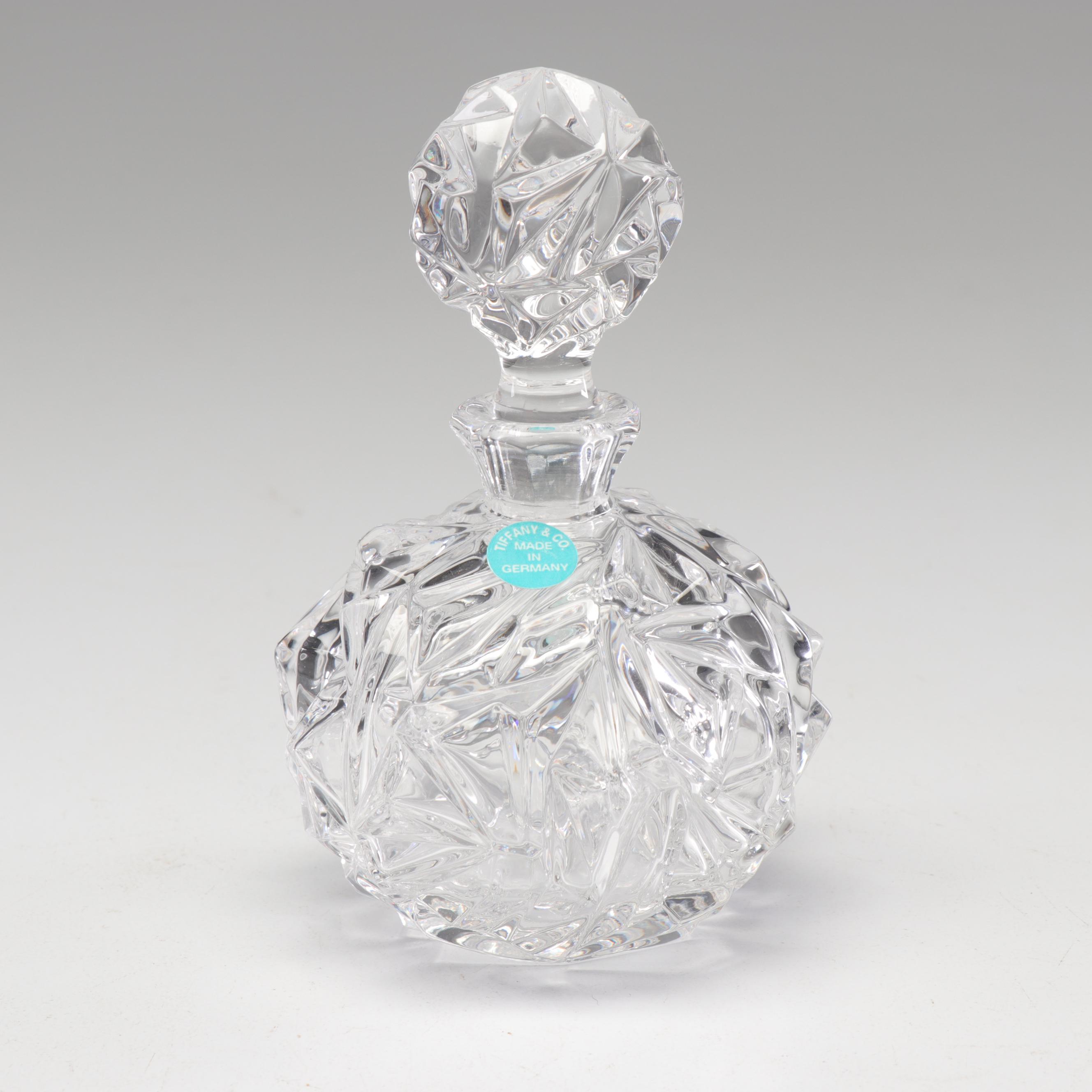 Tiffany & Co. Crystal Perfume Bottle