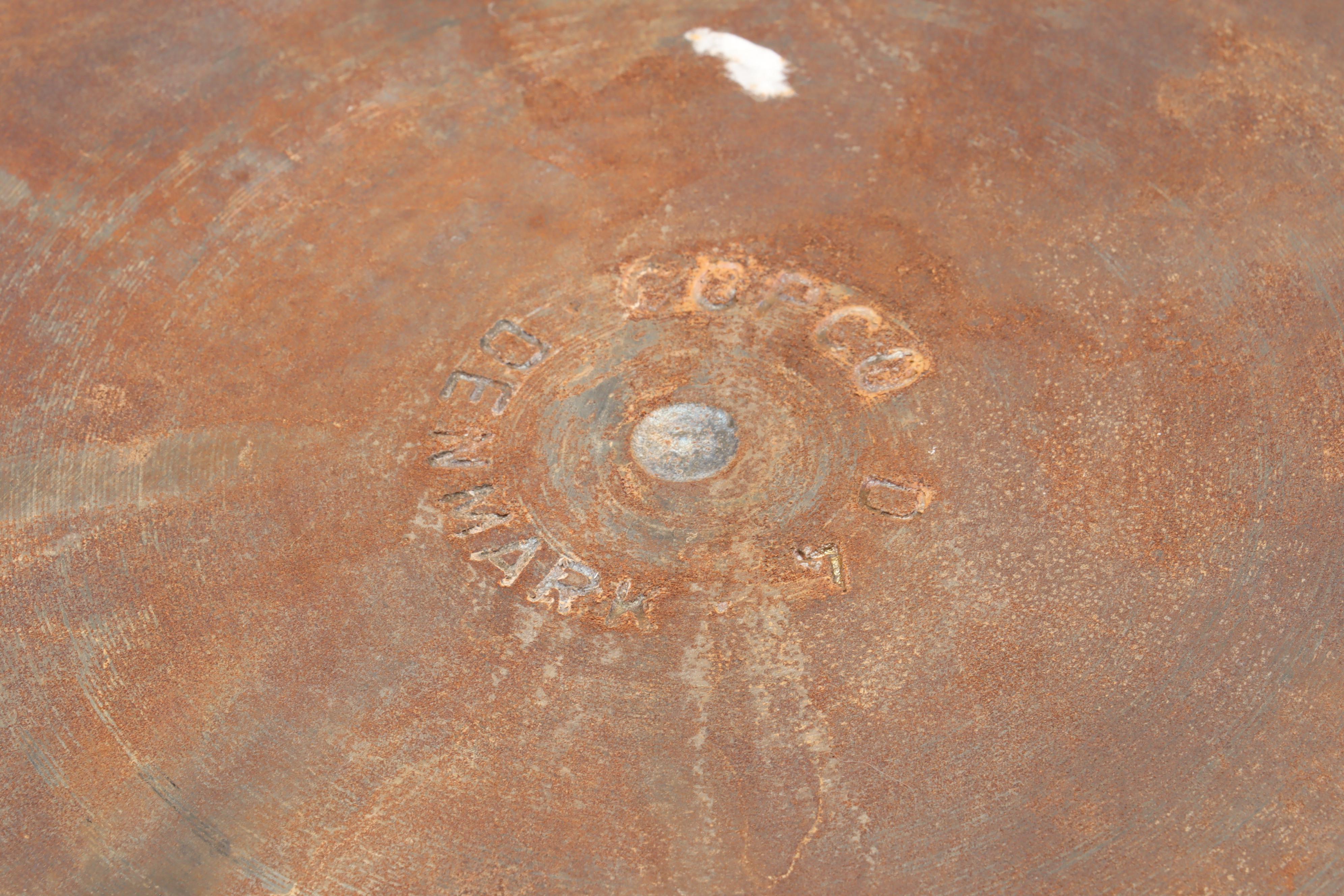 Copco Denmark Yellow Enamel Cast Iron Pot with Italica Ars Ovenproof Bowls