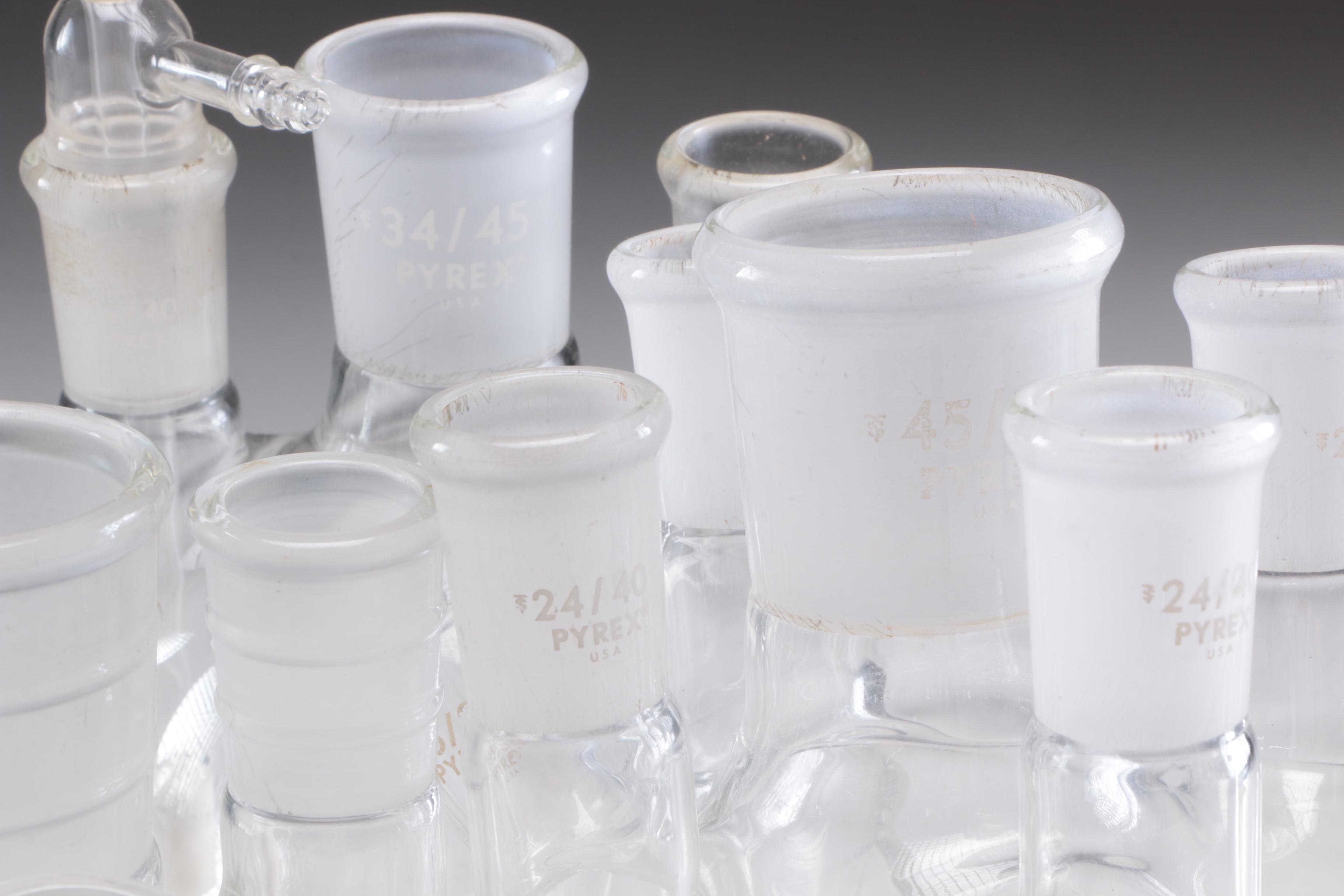 Fleaker by Corning, Pyrex, and Other Glass Laboratory Glassware