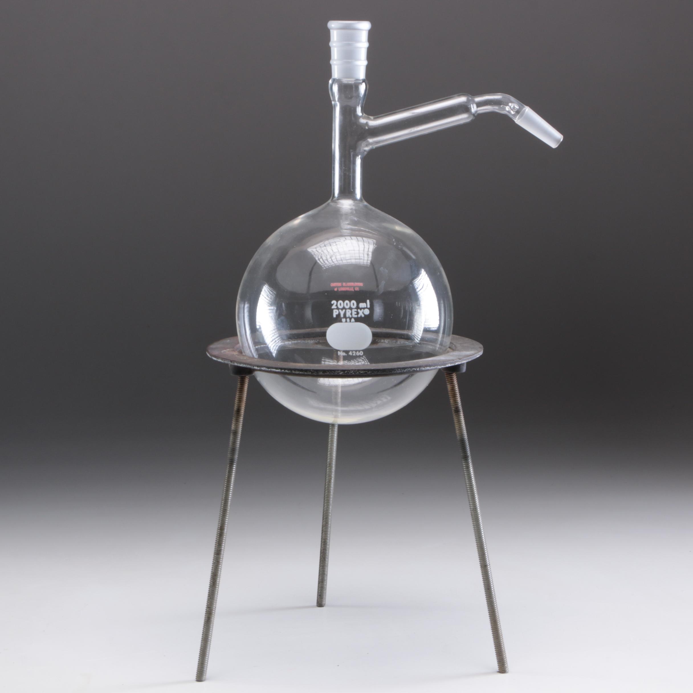 Fleaker by Corning, Pyrex, and Other Glass Laboratory Glassware