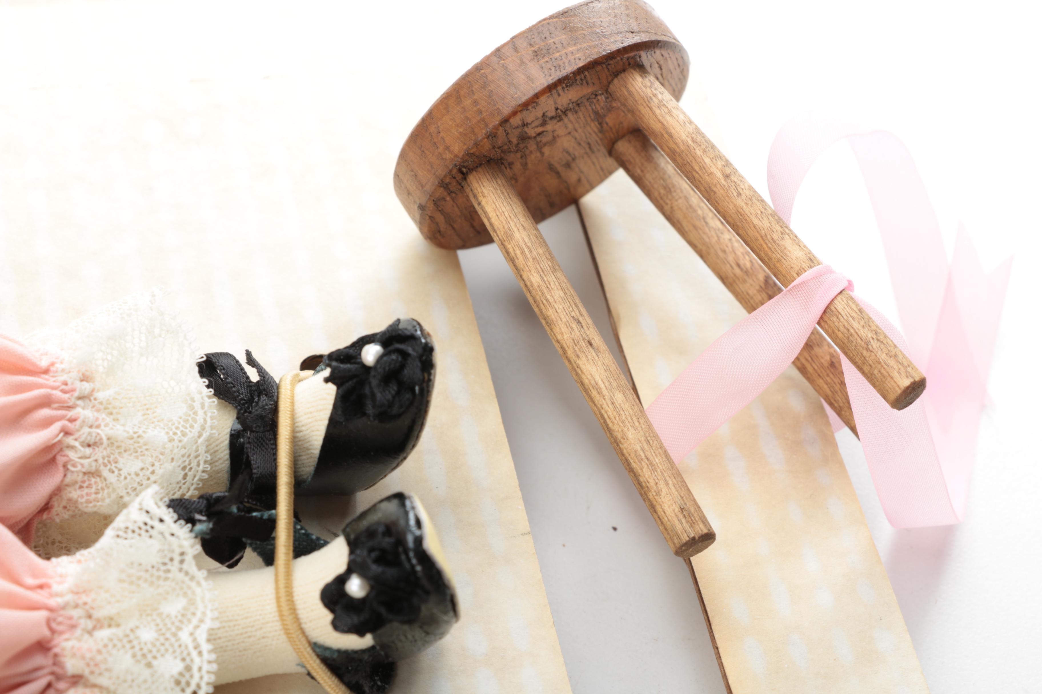 "Big Sister", "Little Sister", and "Ling Ling" Porcelain Dolls, 1980s