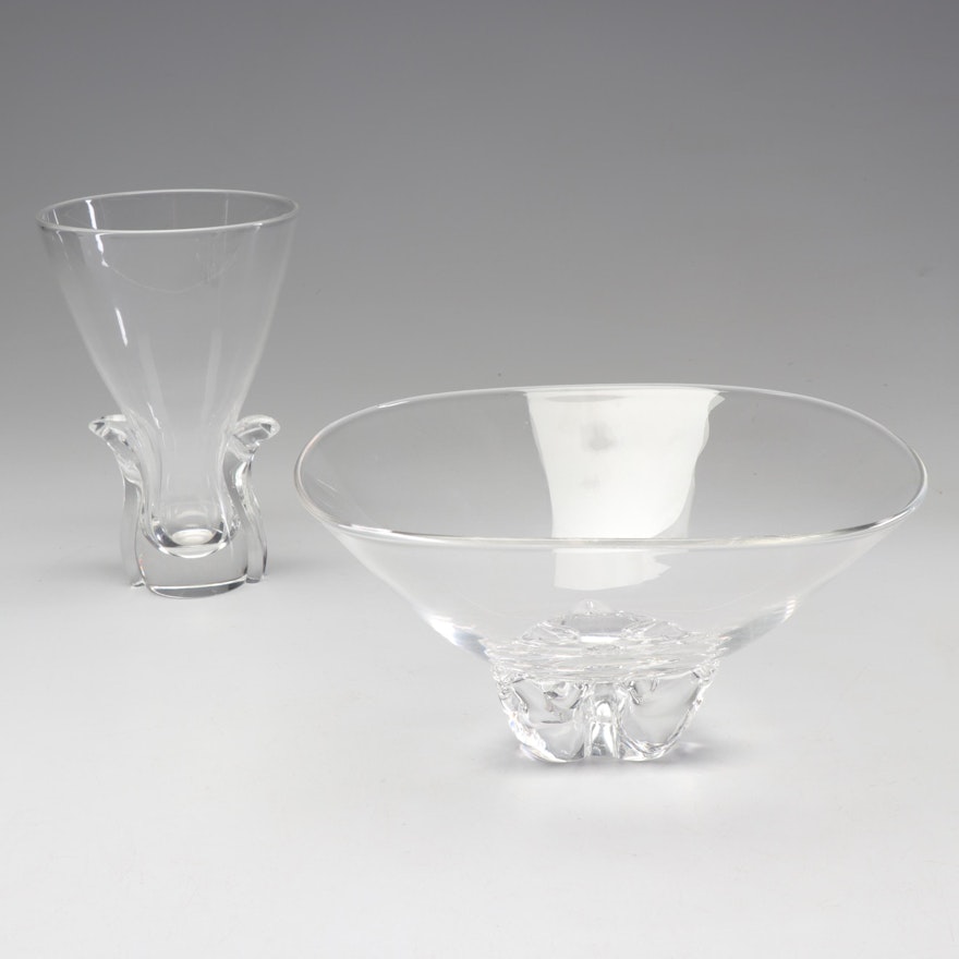 Steuben Crystal Vases