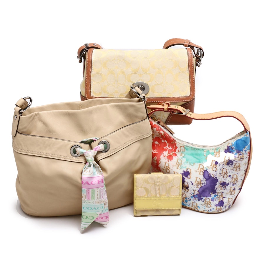 Dooney & Bourke and Coach Shoulder Bags and Wallet