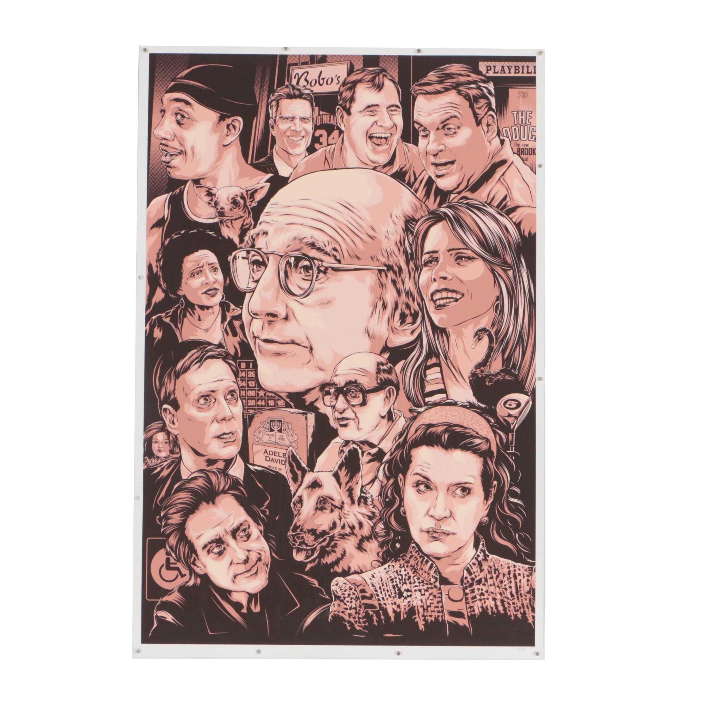 "Curb Your Enthusiasm" Serigraph Designed by Ken Taylor