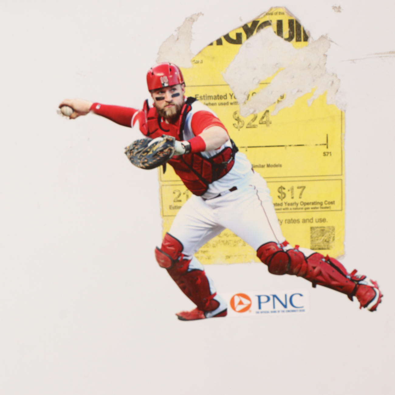 General Electric "Adora" Top Load Washing Machine from Cincinnati Reds Clubhouse