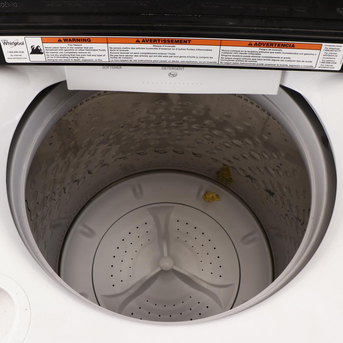Whirlpool "Cabrio" Top Load Washing Machine from Cincinnati Reds Clubhouse