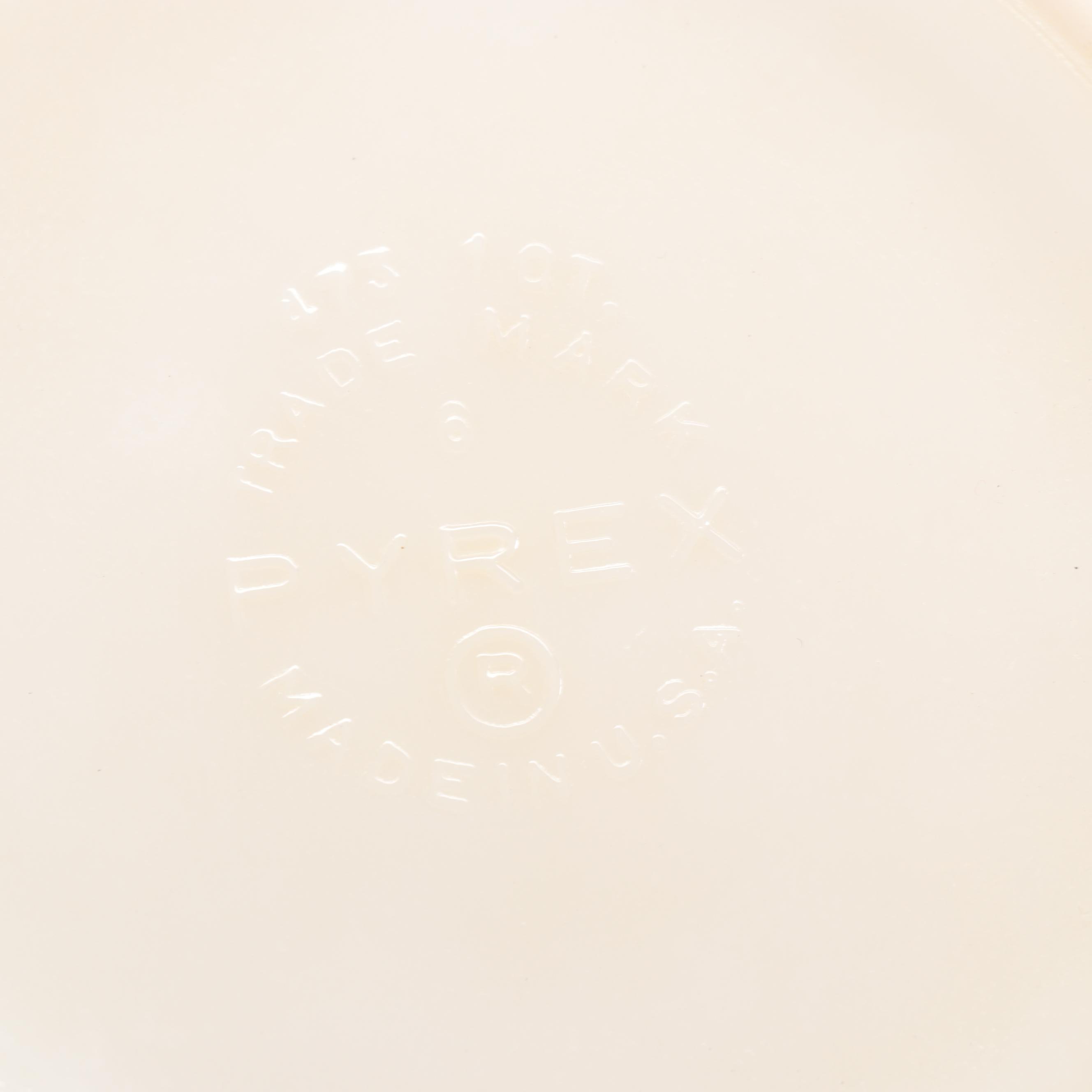 Pyrex Pink "Gooseberry" Cinderella Bowls with "Scroll" Baking Dish