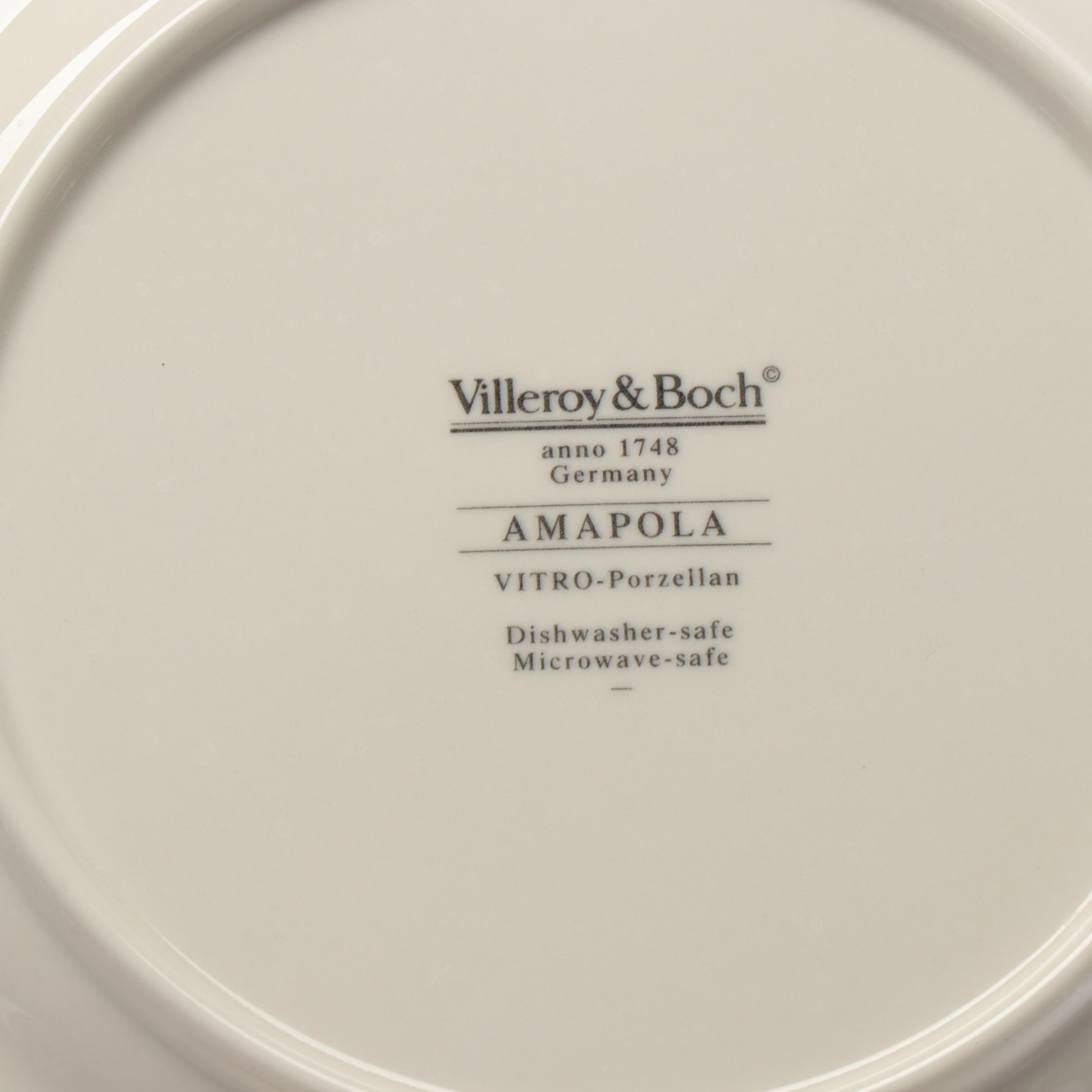 Villeroy & Boch "Amapola" Dinnerware