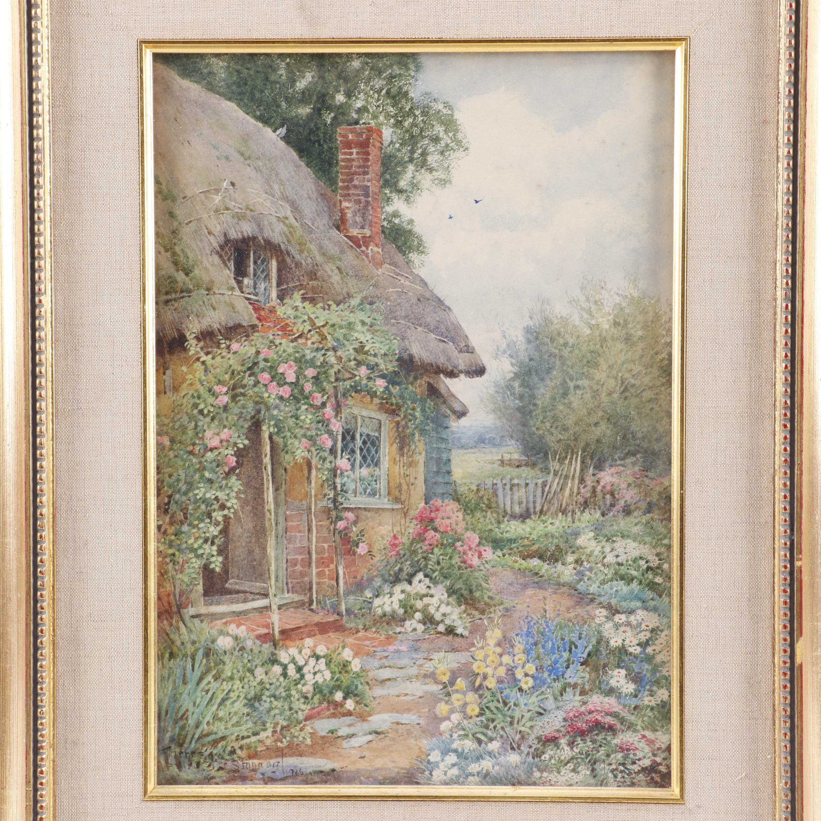 Theresa Sylvester Stannard Watercolor Painting