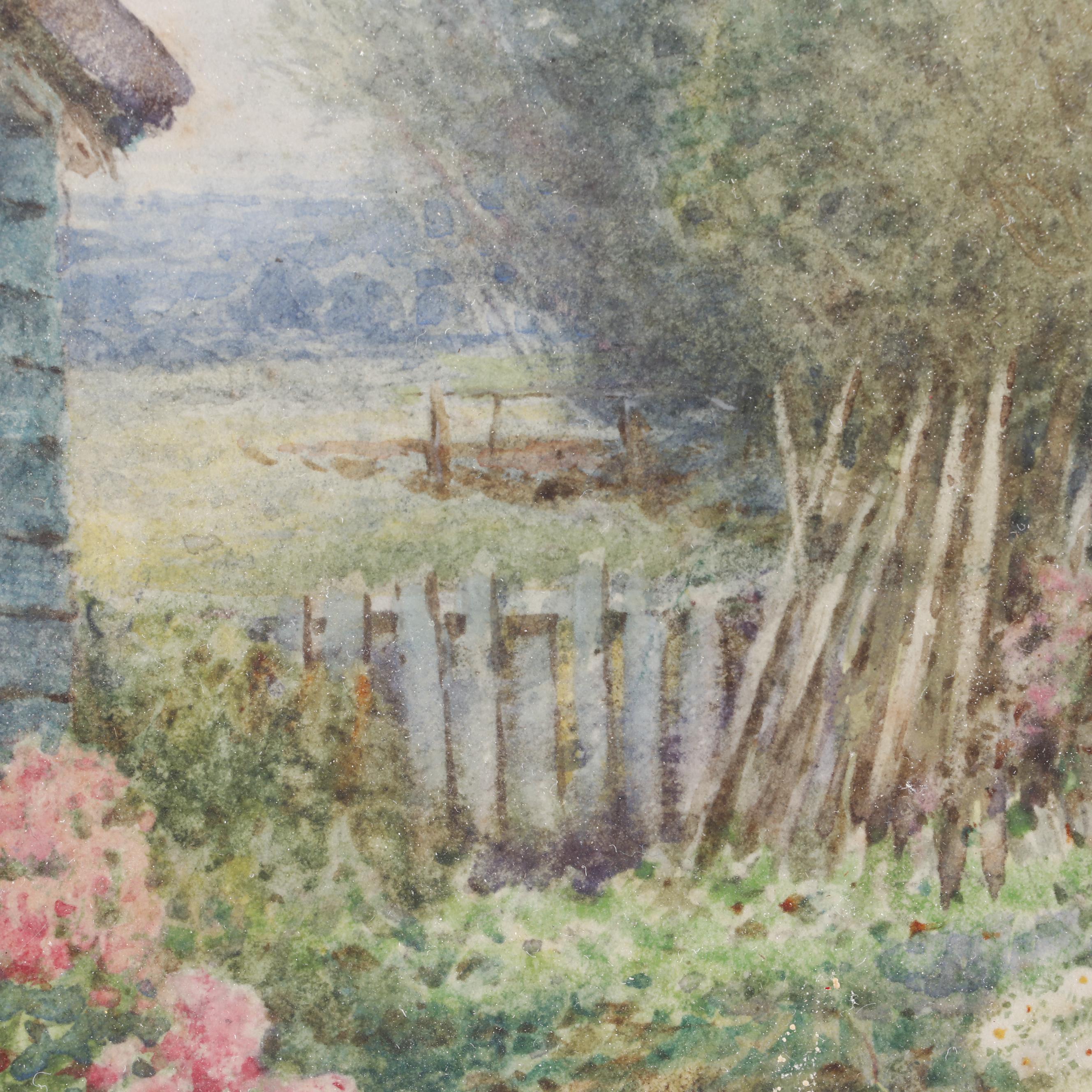 Theresa Sylvester Stannard Watercolor Painting