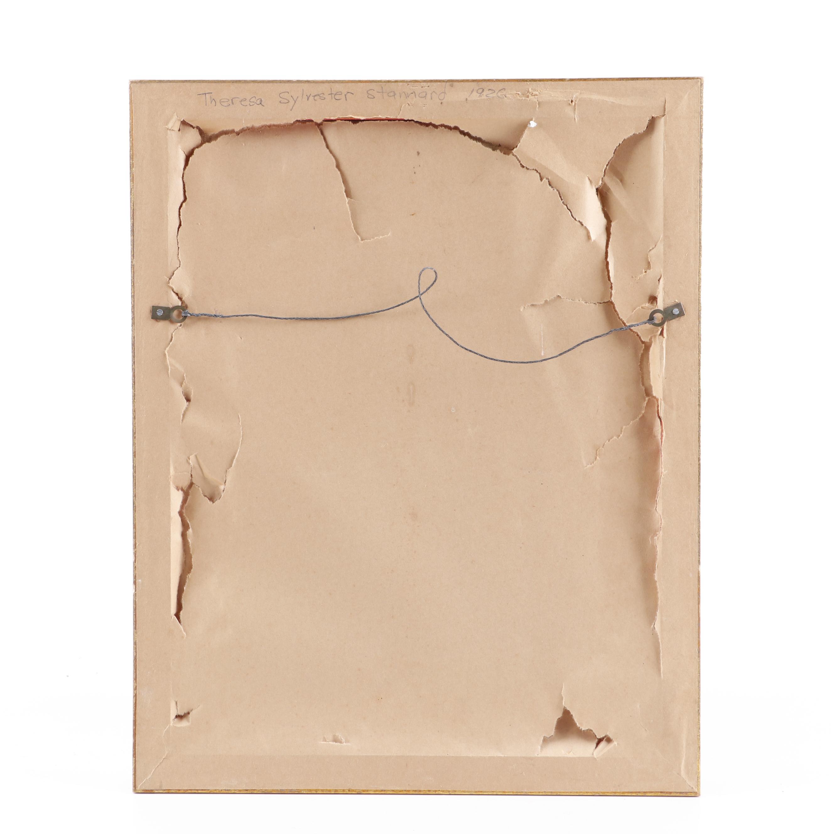 Theresa Sylvester Stannard Watercolor Painting