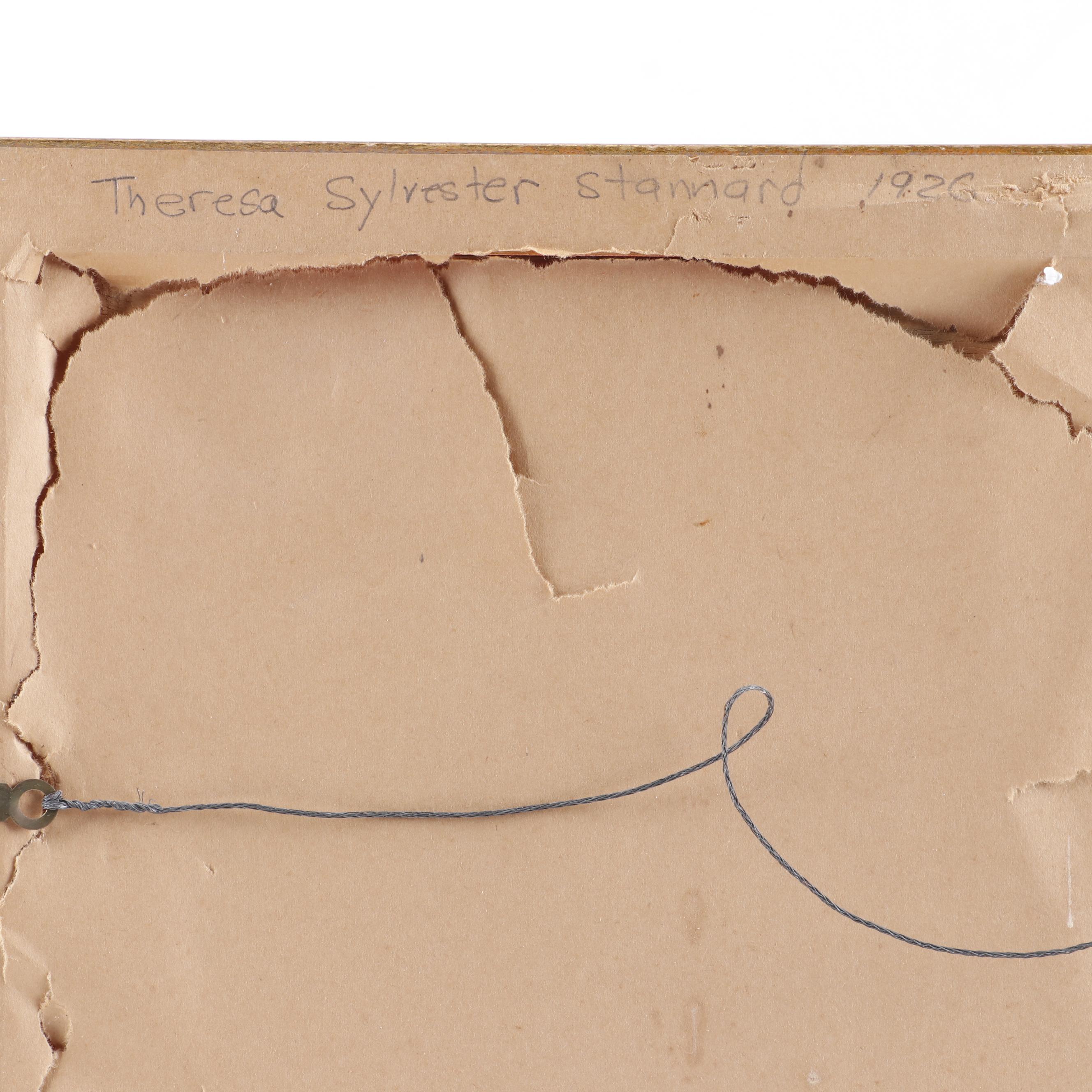 Theresa Sylvester Stannard Watercolor Painting